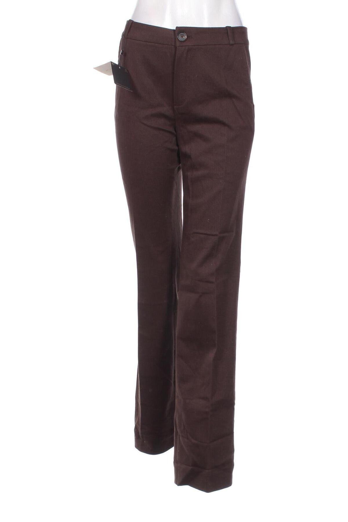 Pantaloni de femei Massimo Dutti, Mărime S, Culoare Maro, Preț 256,58 Lei