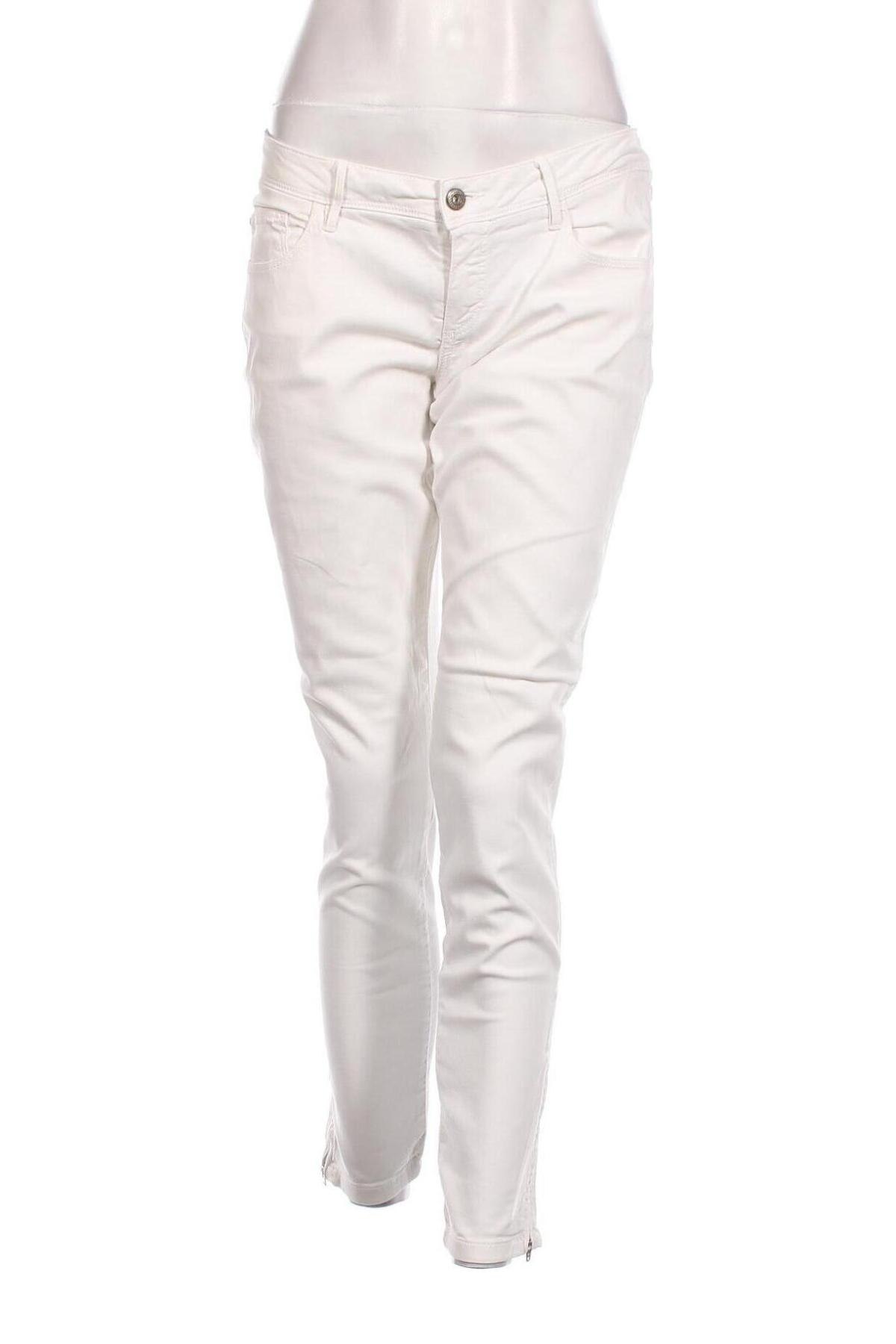 Dámské kalhoty  Massimo Dutti, Velikost M, Barva Bílá, Cena  609,00 Kč