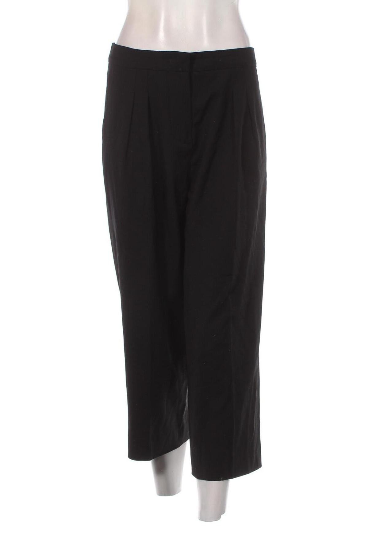 Дамски панталон Max Mara Studio, Размер M, Цвят Черен, Цена 107,90 лв.