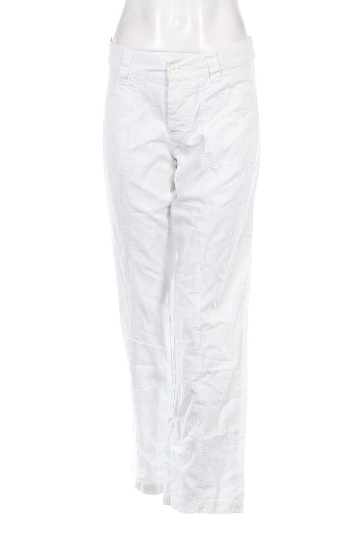 Дамски панталон ONLY, Размер L, Цвят Бял, Цена 15,39 лв.