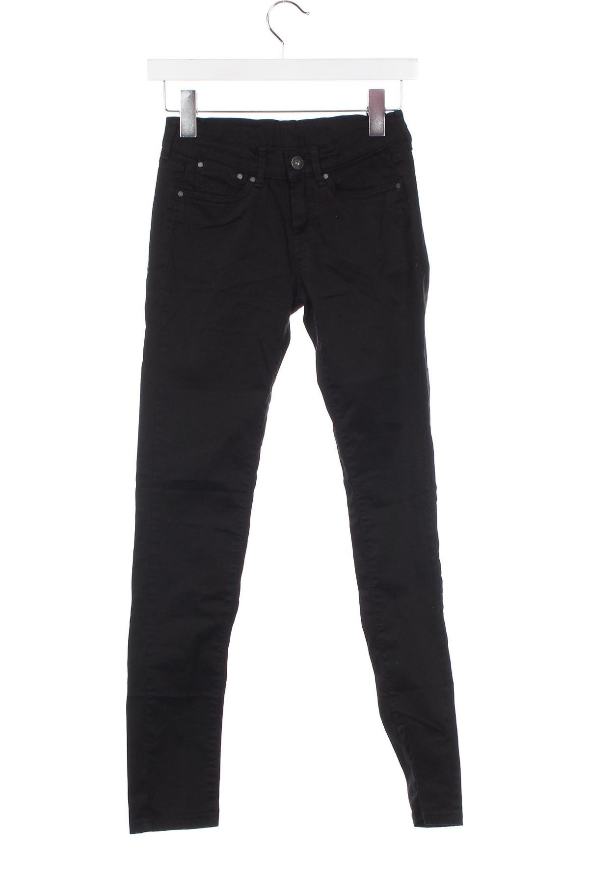 Damenhose Pepe Jeans, Größe XXS, Farbe Schwarz, Preis 24,35 €