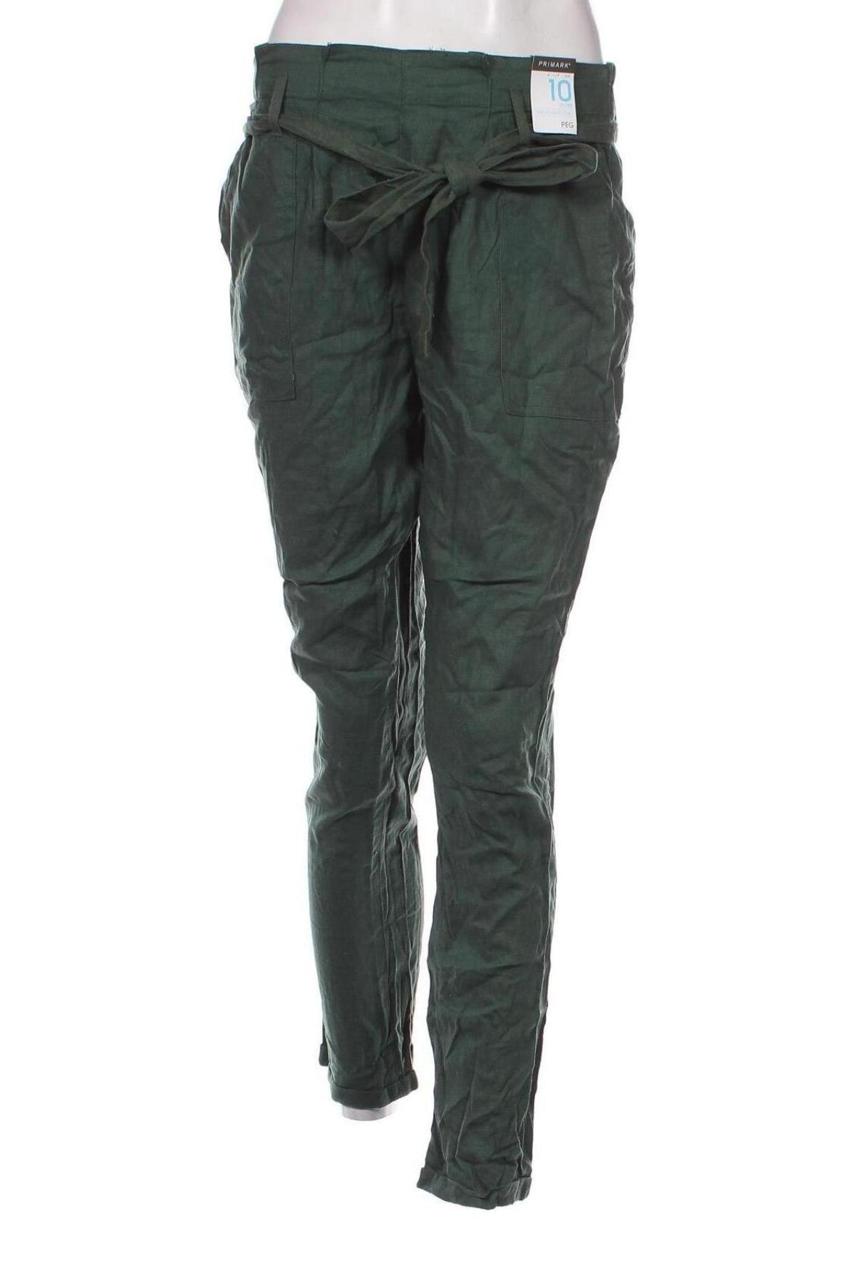 Γυναικείο παντελόνι Primark, Μέγεθος M, Χρώμα Πράσινο, Τιμή 11,38 €