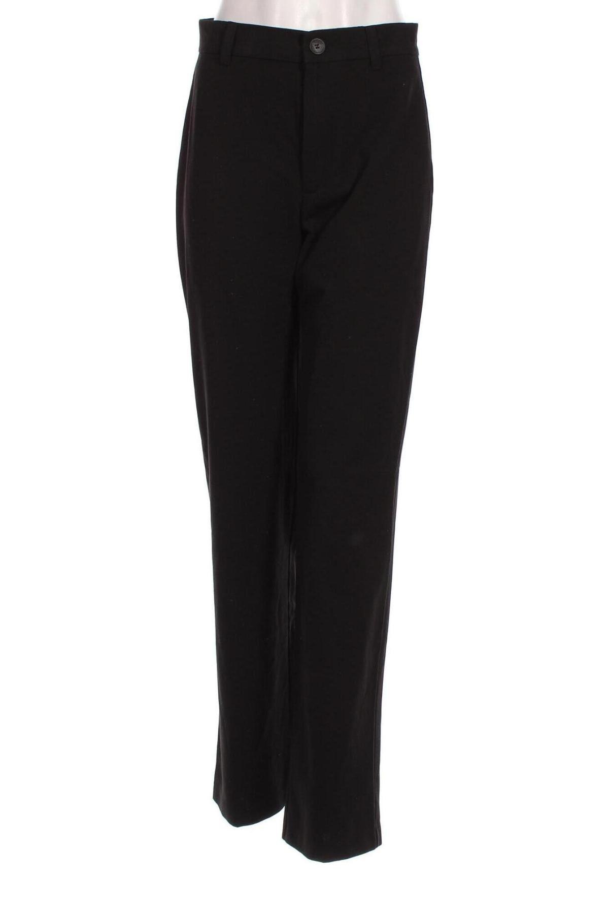 Дамски панталон Pull&Bear, Размер S, Цвят Черен, Цена 16,53 лв.