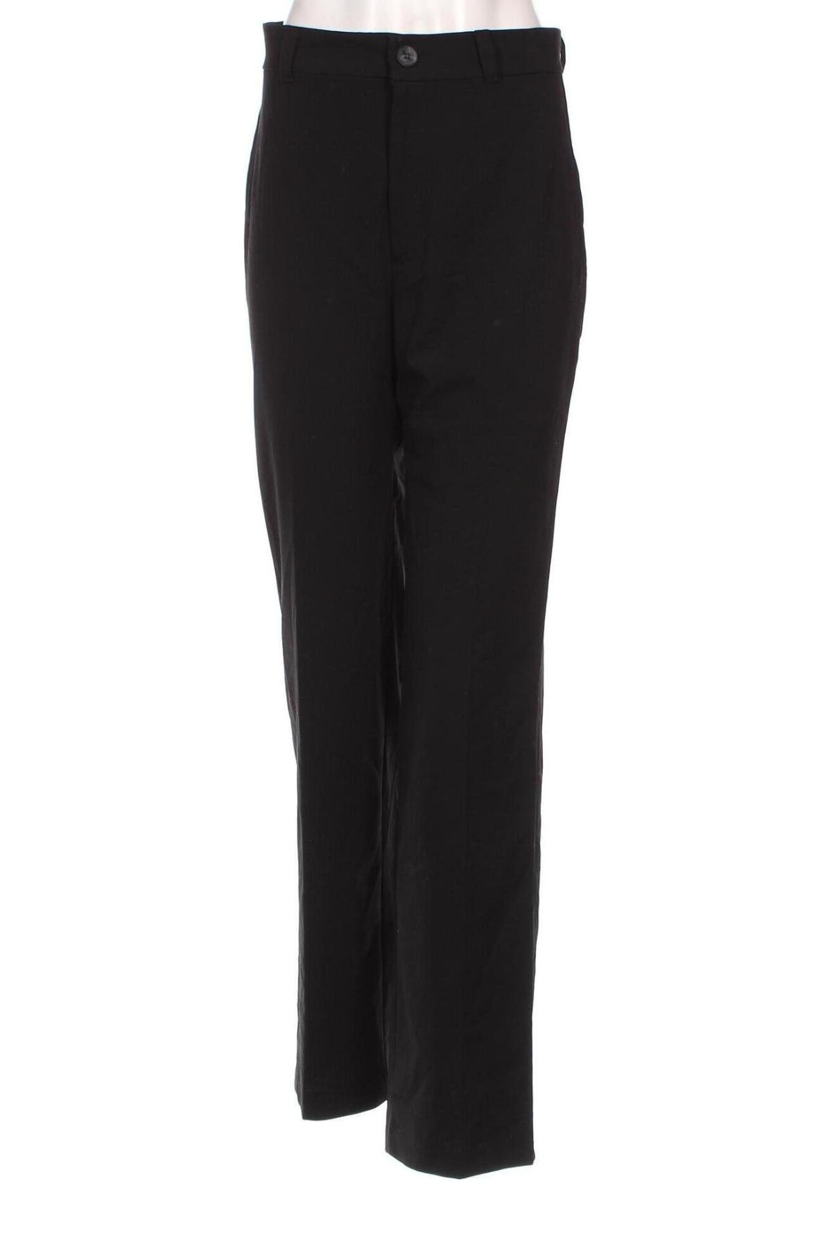 Дамски панталон Pull&Bear, Размер S, Цвят Черен, Цена 34,04 лв.
