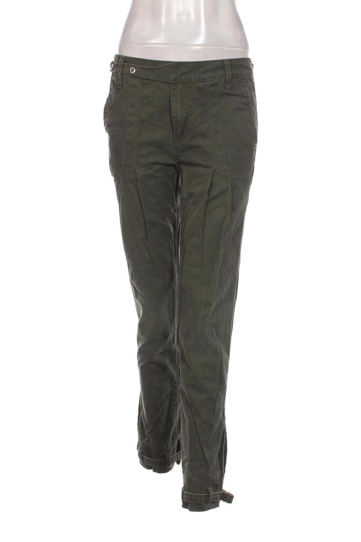 Pantaloni de femei Replay, Mărime M, Culoare Verde, Preț 171,50 Lei