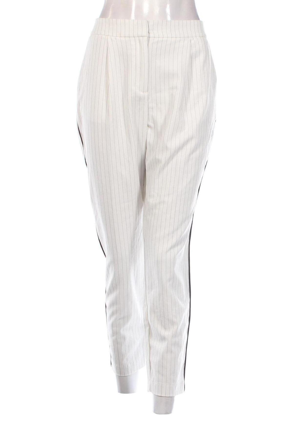 Pantaloni de femei Reserved, Mărime M, Culoare Alb, Preț 42,17 Lei