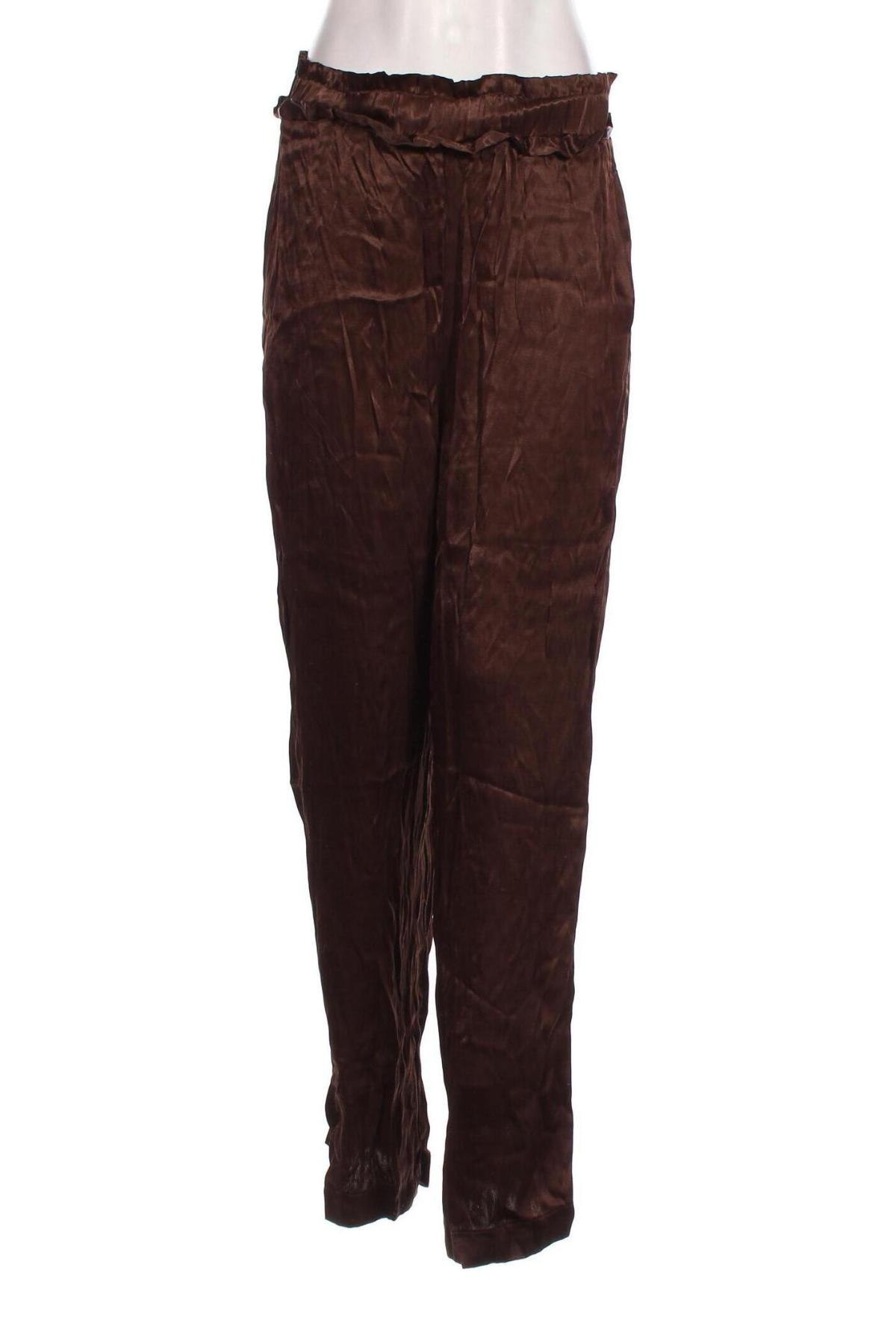 Дамски панталон Reserved, Размер S, Цвят Кафяв, Цена 30,50 лв.