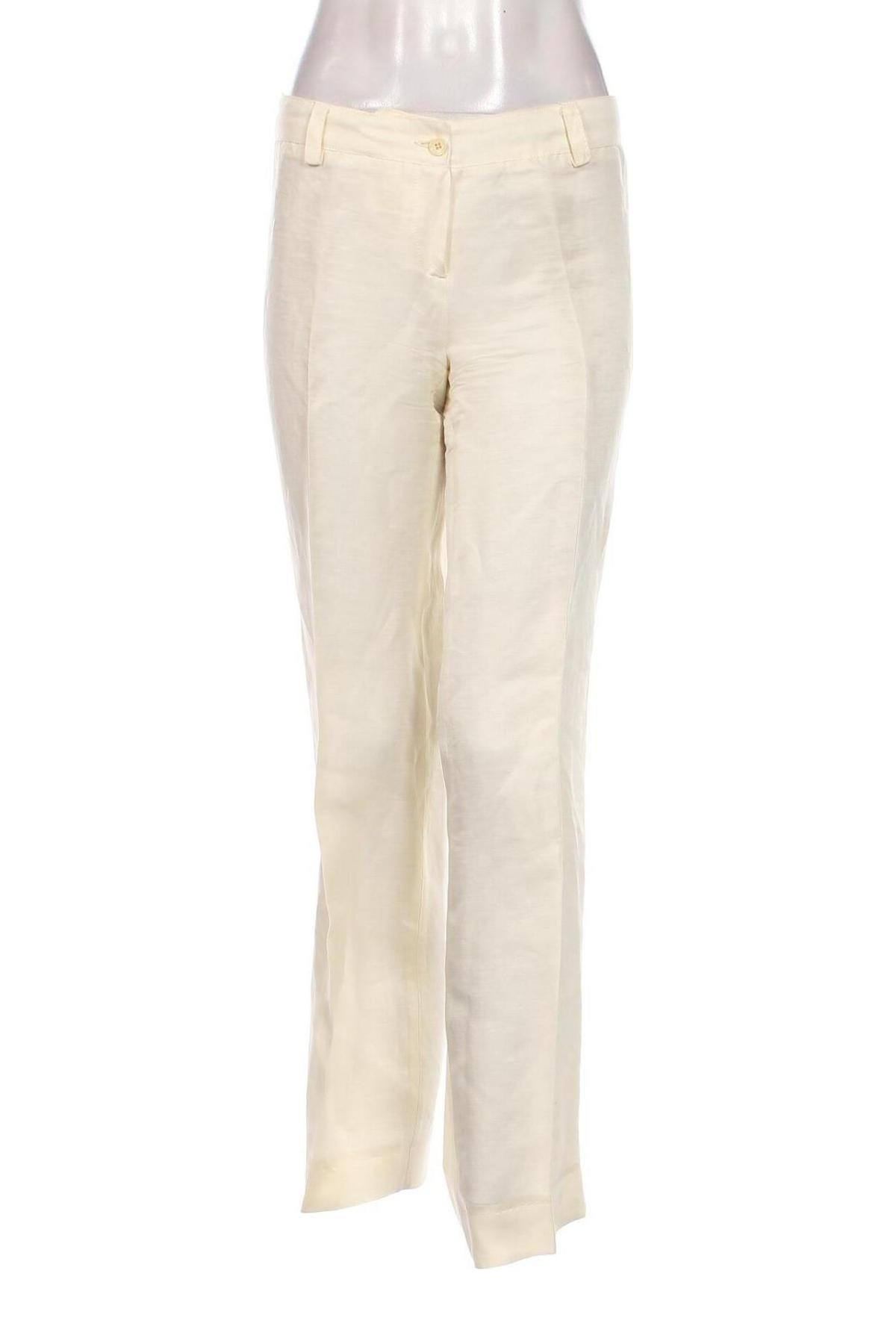 Γυναικείο παντελόνι Rococo, Μέγεθος M, Χρώμα Εκρού, Τιμή 11,16 €