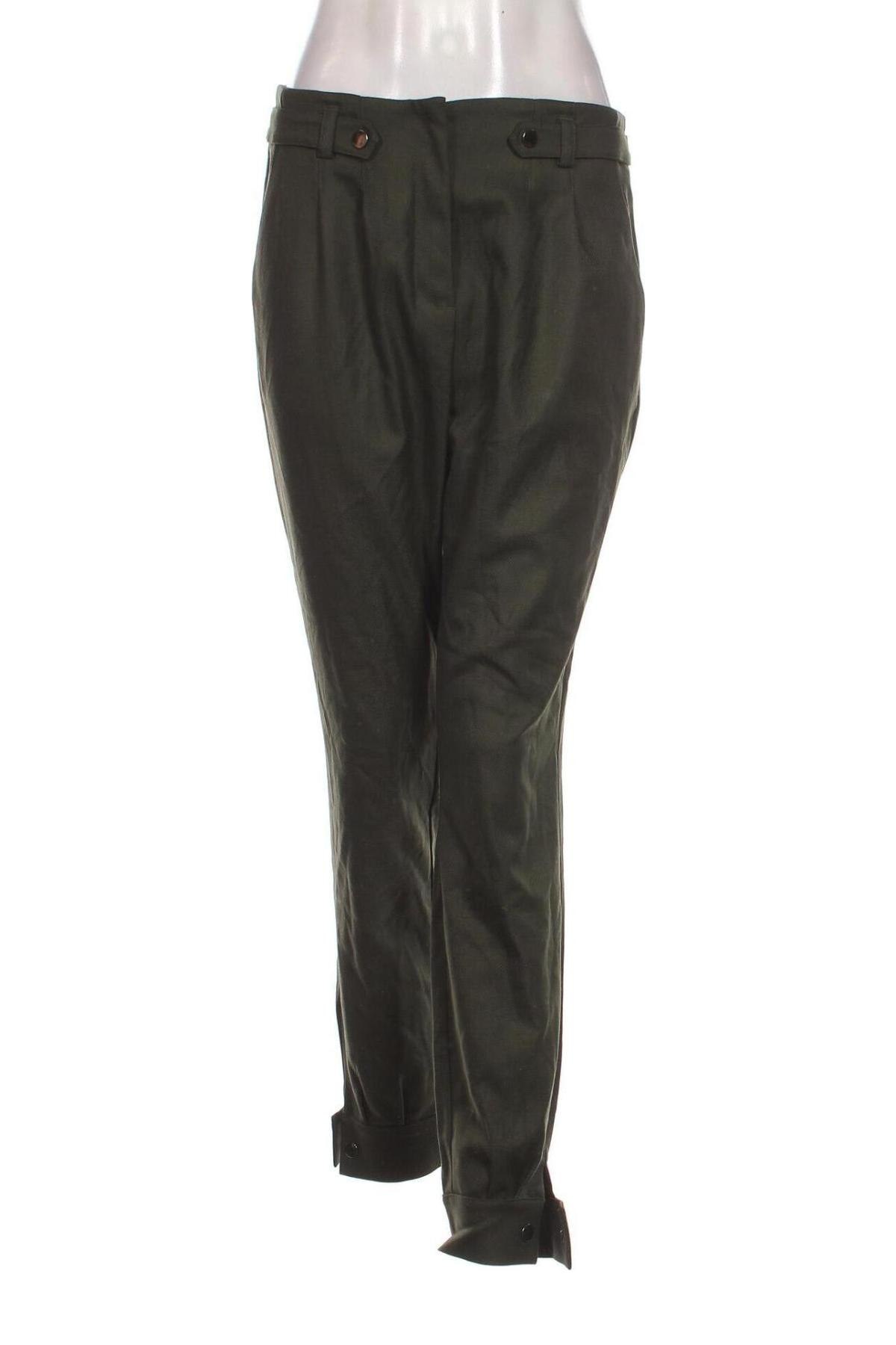 Γυναικείο παντελόνι S.Oliver, Μέγεθος M, Χρώμα Πράσινο, Τιμή 6,59 €