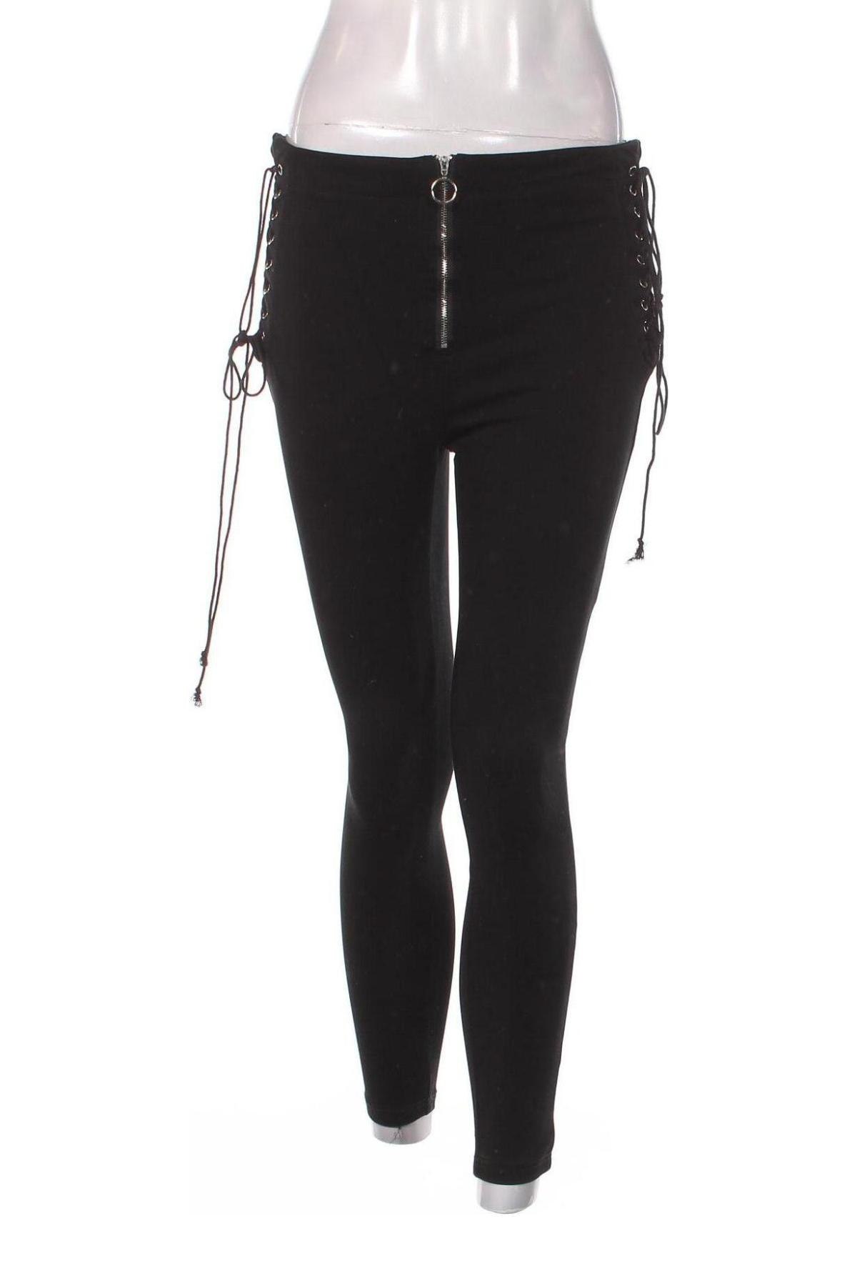 Дамски панталон SHEIN, Размер M, Цвят Черен, Цена 16,54 лв.