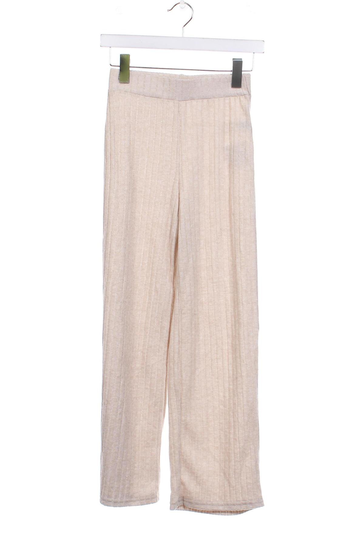 Дамски панталон SHEIN, Размер XS, Цвят Екрю, Цена 7,54 лв.