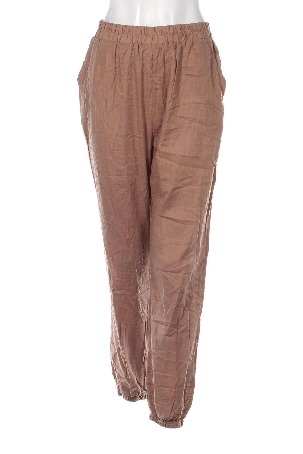 Dámské kalhoty  SHEIN, Velikost M, Barva Béžová, Cena  92,00 Kč