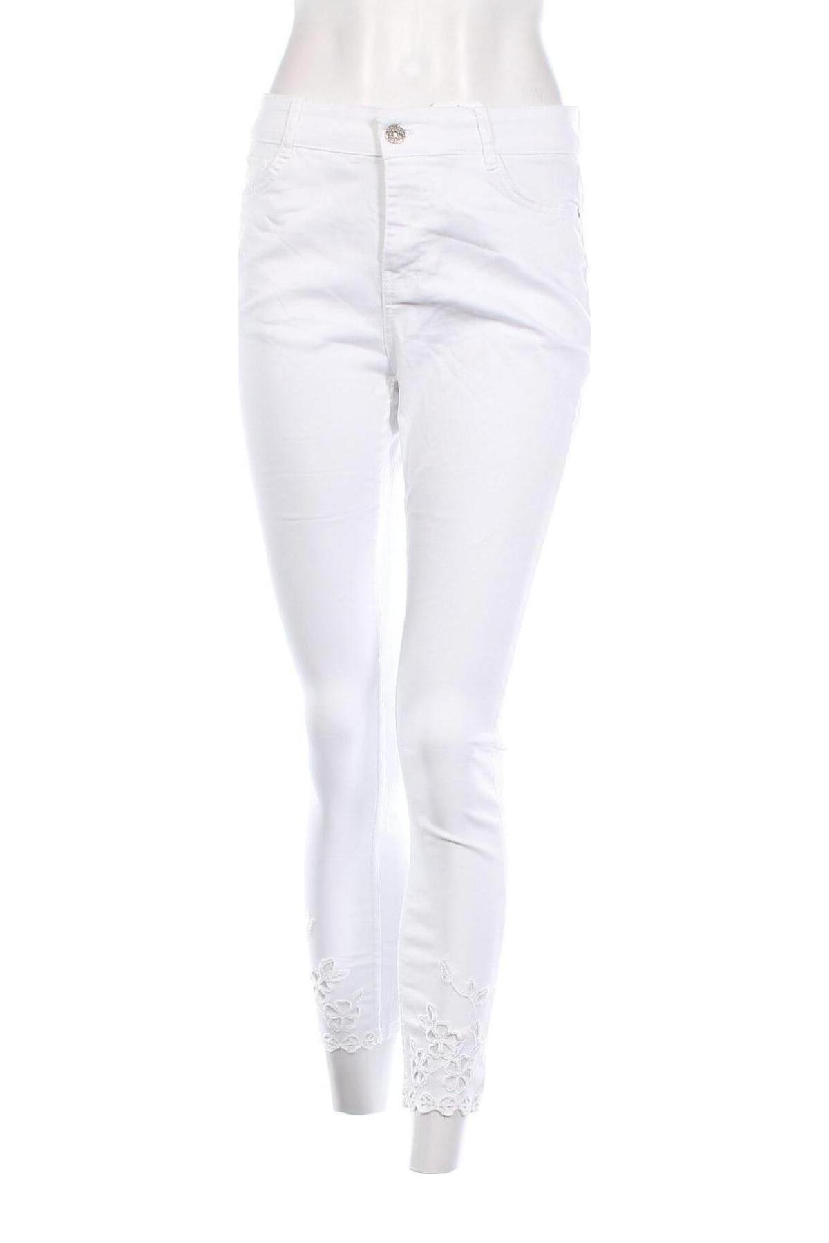 Γυναικείο παντελόνι Sateen, Μέγεθος S, Χρώμα Λευκό, Τιμή 28,45 €
