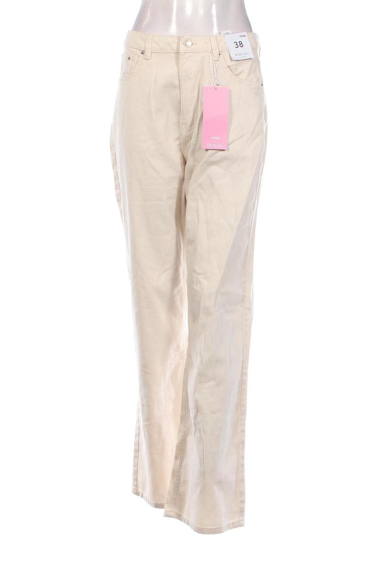 Damenhose Sinsay, Größe M, Farbe Beige, Preis 15,49 €