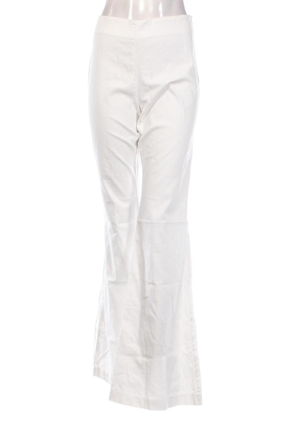 Дамски панталон Stefanel, Размер M, Цвят Бял, Цена 67,23 лв.
