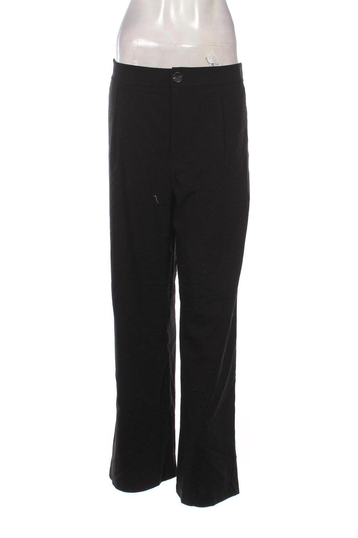 Pantaloni de femei Stradivarius, Mărime L, Culoare Negru, Preț 52,96 Lei