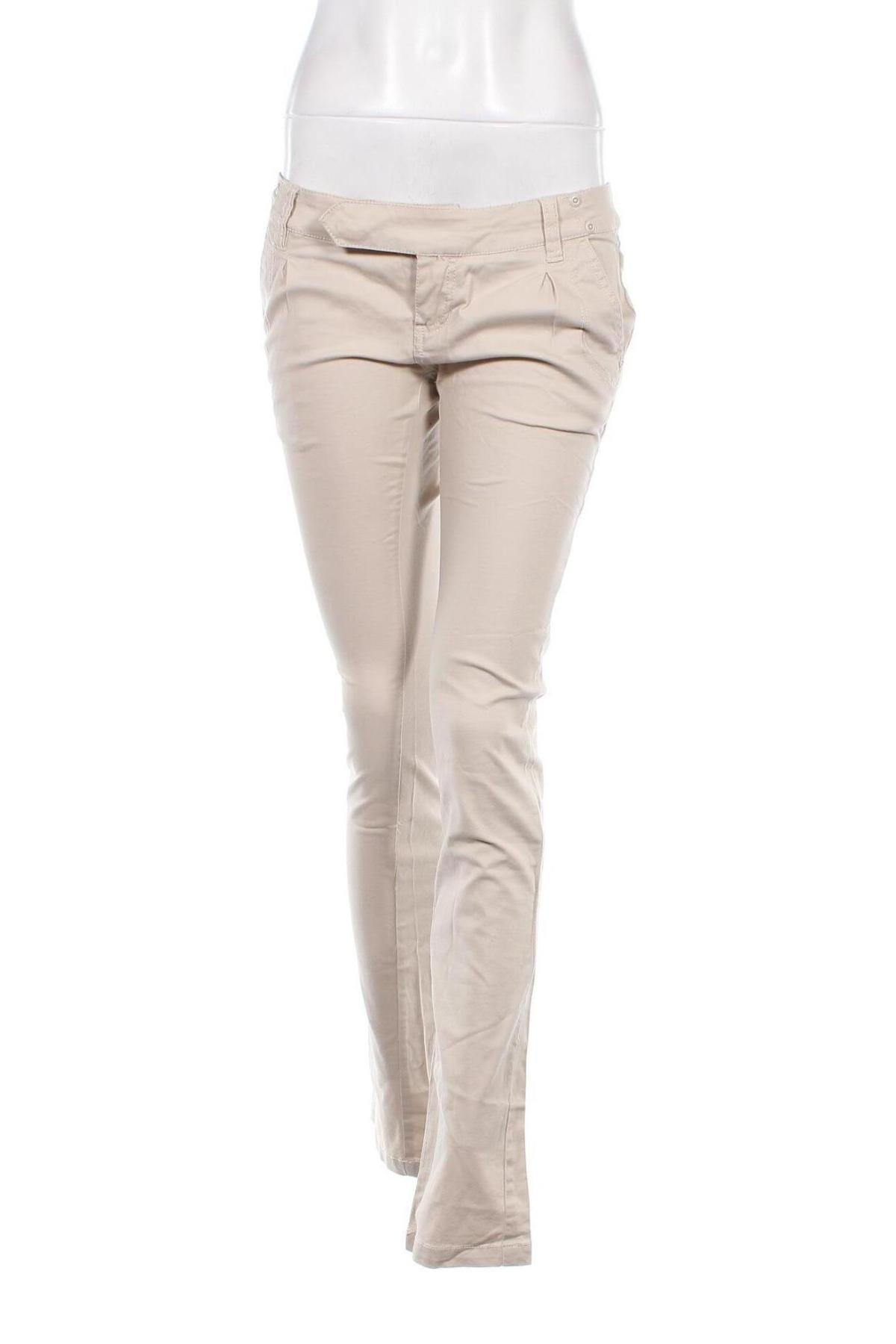 Damenhose Stradivarius, Größe L, Farbe Beige, Preis 9,08 €