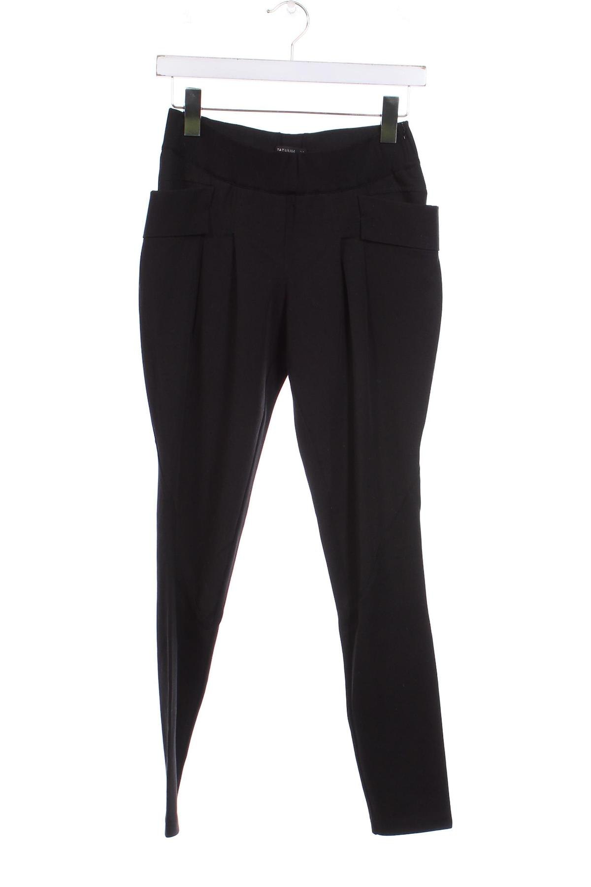 Дамски панталон Tatuum, Размер XS, Цвят Черен, Цена 47,50 лв.