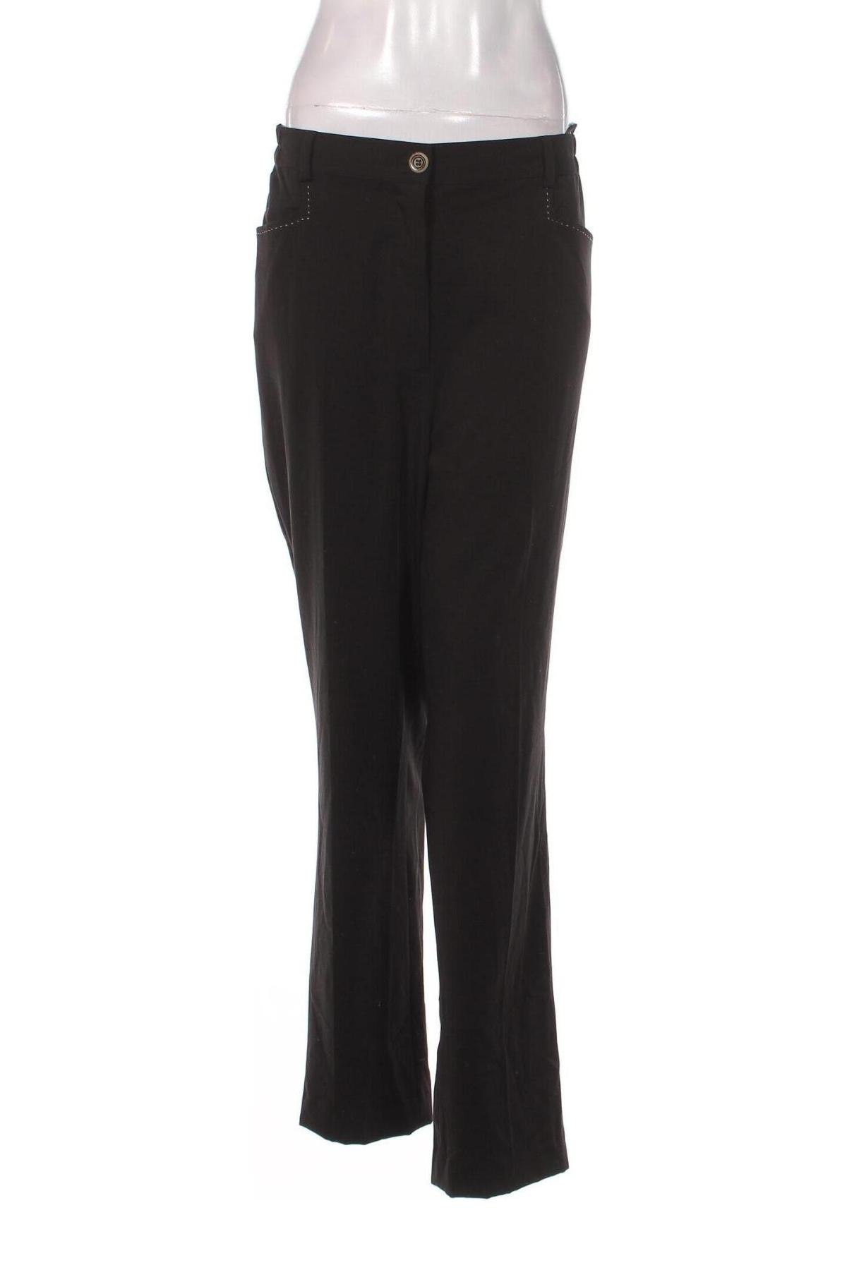 Γυναικείο παντελόνι Thea Plus, Μέγεθος XL, Χρώμα Μαύρο, Τιμή 9,30 €