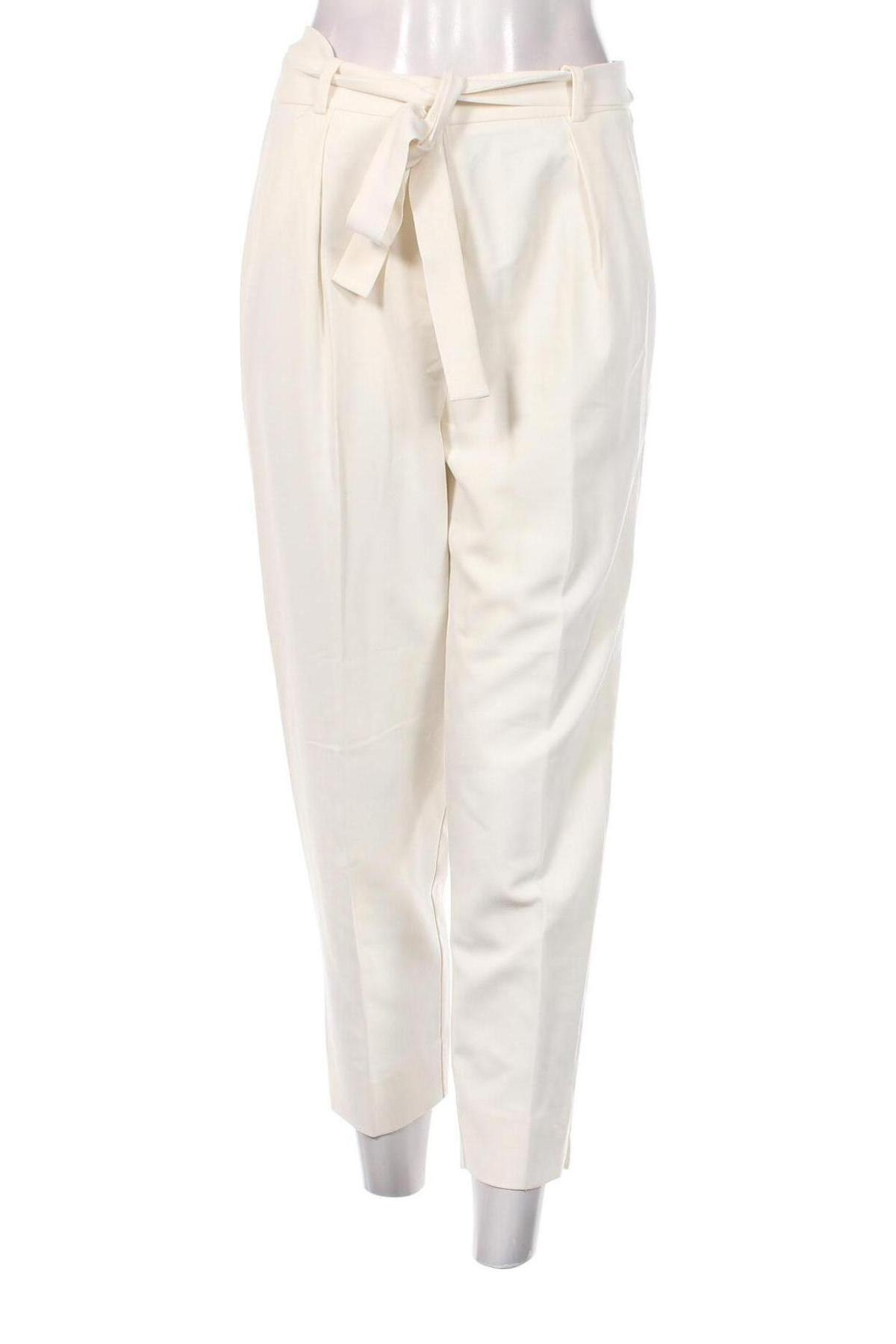 Pantaloni de femei Topshop, Mărime M, Culoare Ecru, Preț 68,25 Lei