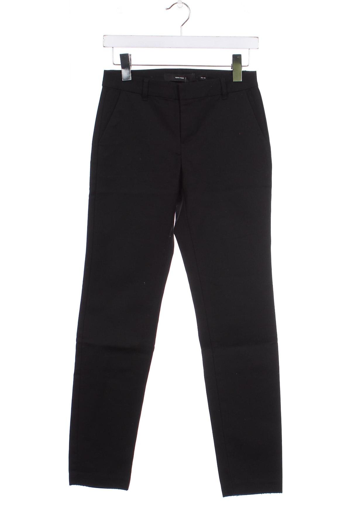 Γυναικείο παντελόνι Vero Moda, Μέγεθος XS, Χρώμα Μαύρο, Τιμή 7,87 €