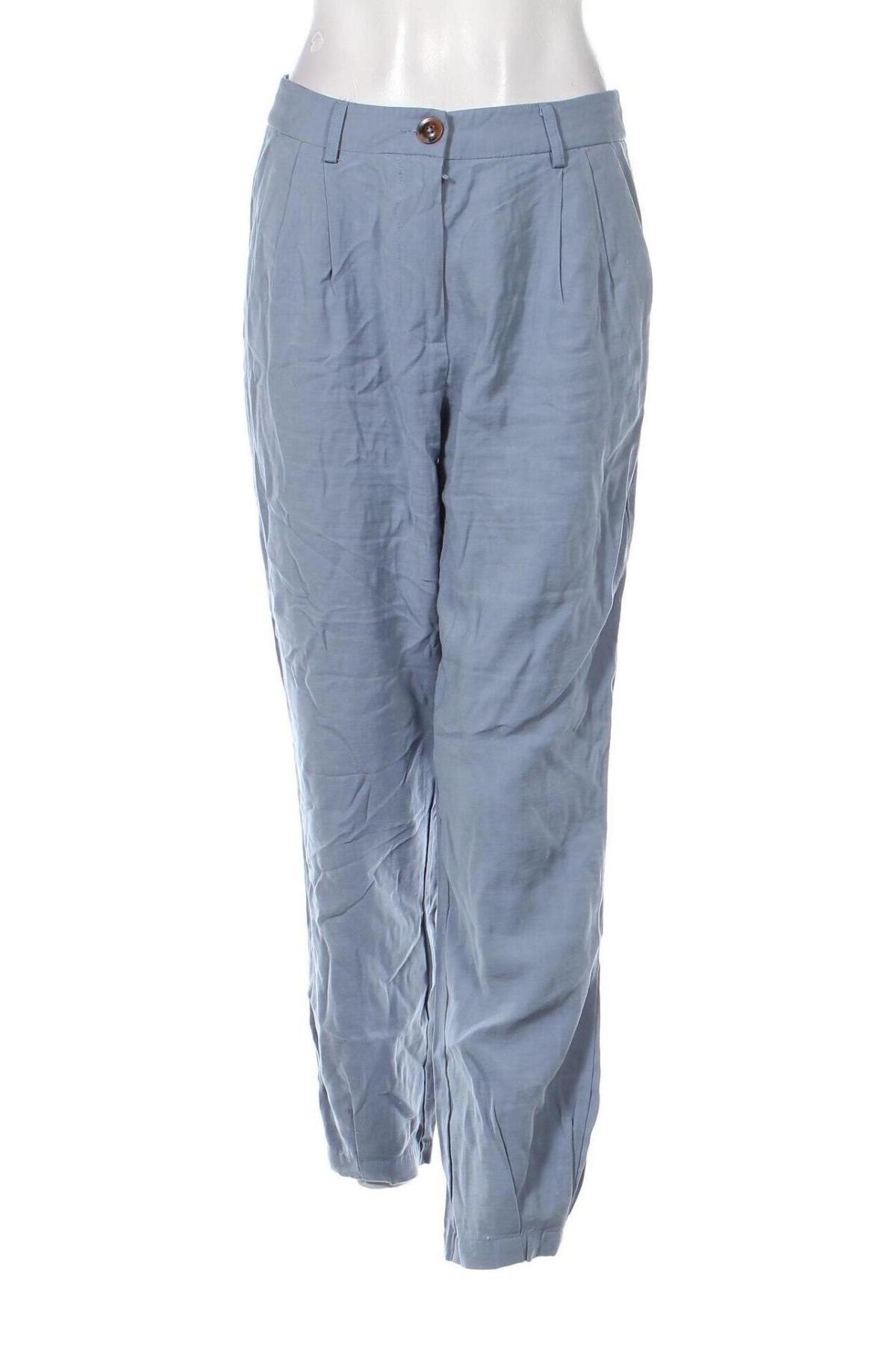 Pantaloni de femei Yfl Reserved, Mărime M, Culoare Albastru, Preț 95,39 Lei