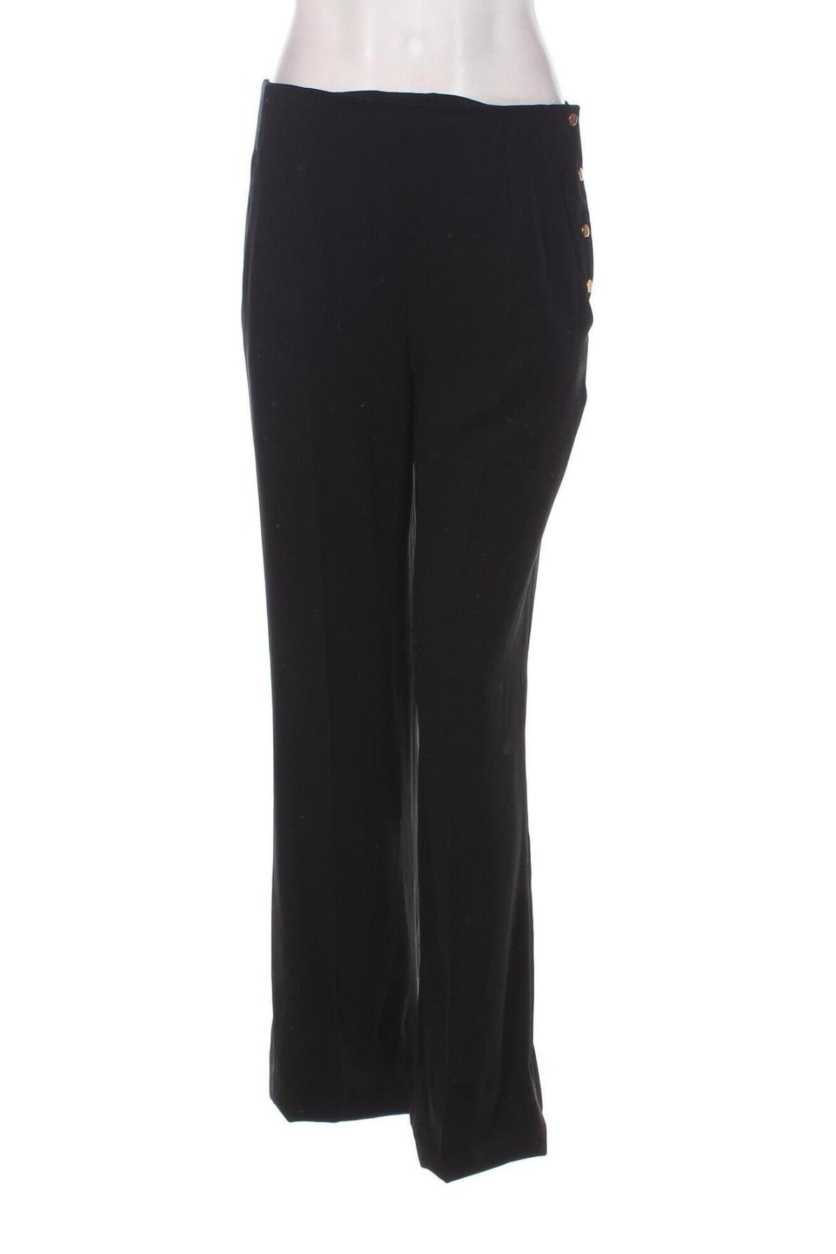Дамски панталон Zara, Размер S, Цвят Черен, Цена 43,79 лв.