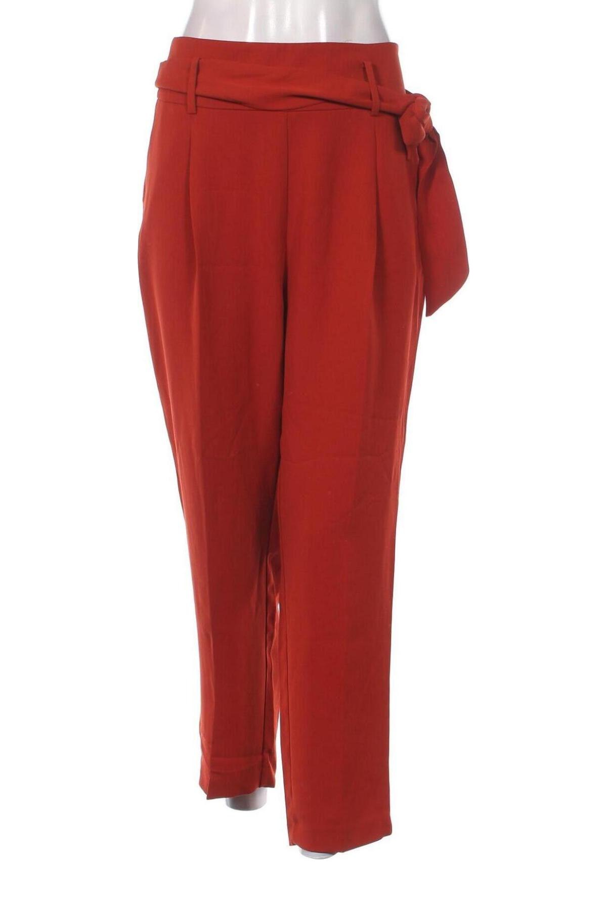 Дамски панталон Zara, Размер M, Цвят Кафяв, Цена 15,37 лв.
