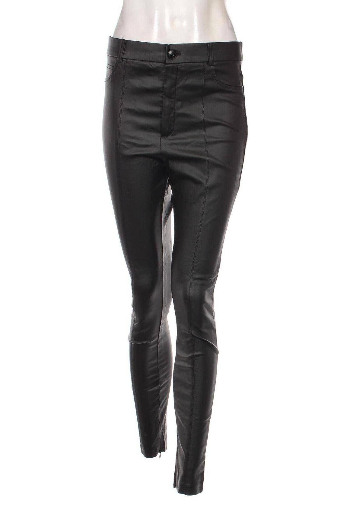 Γυναικείο παντελόνι Zara, Μέγεθος L, Χρώμα Μαύρο, Τιμή 11,51 €