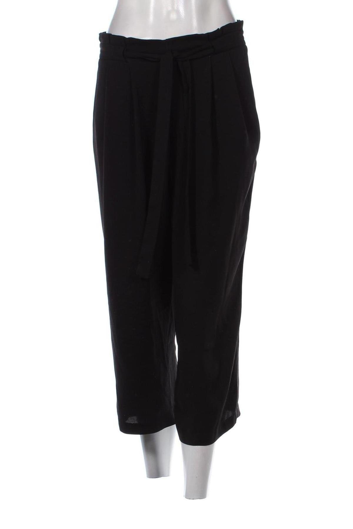 Pantaloni de femei Zara, Mărime S, Culoare Negru, Preț 29,31 Lei