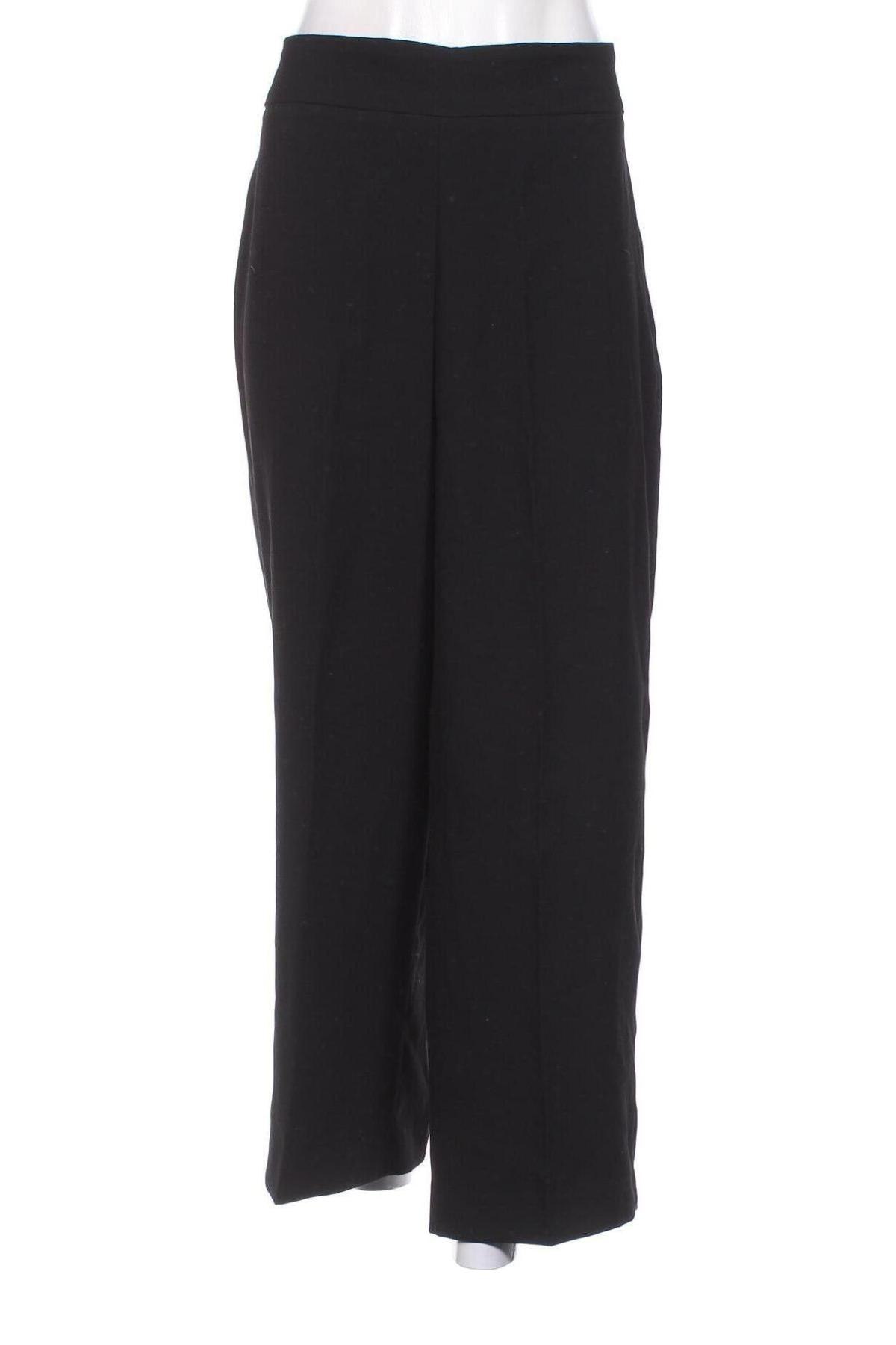 Pantaloni de femei Zara, Mărime L, Culoare Negru, Preț 35,53 Lei