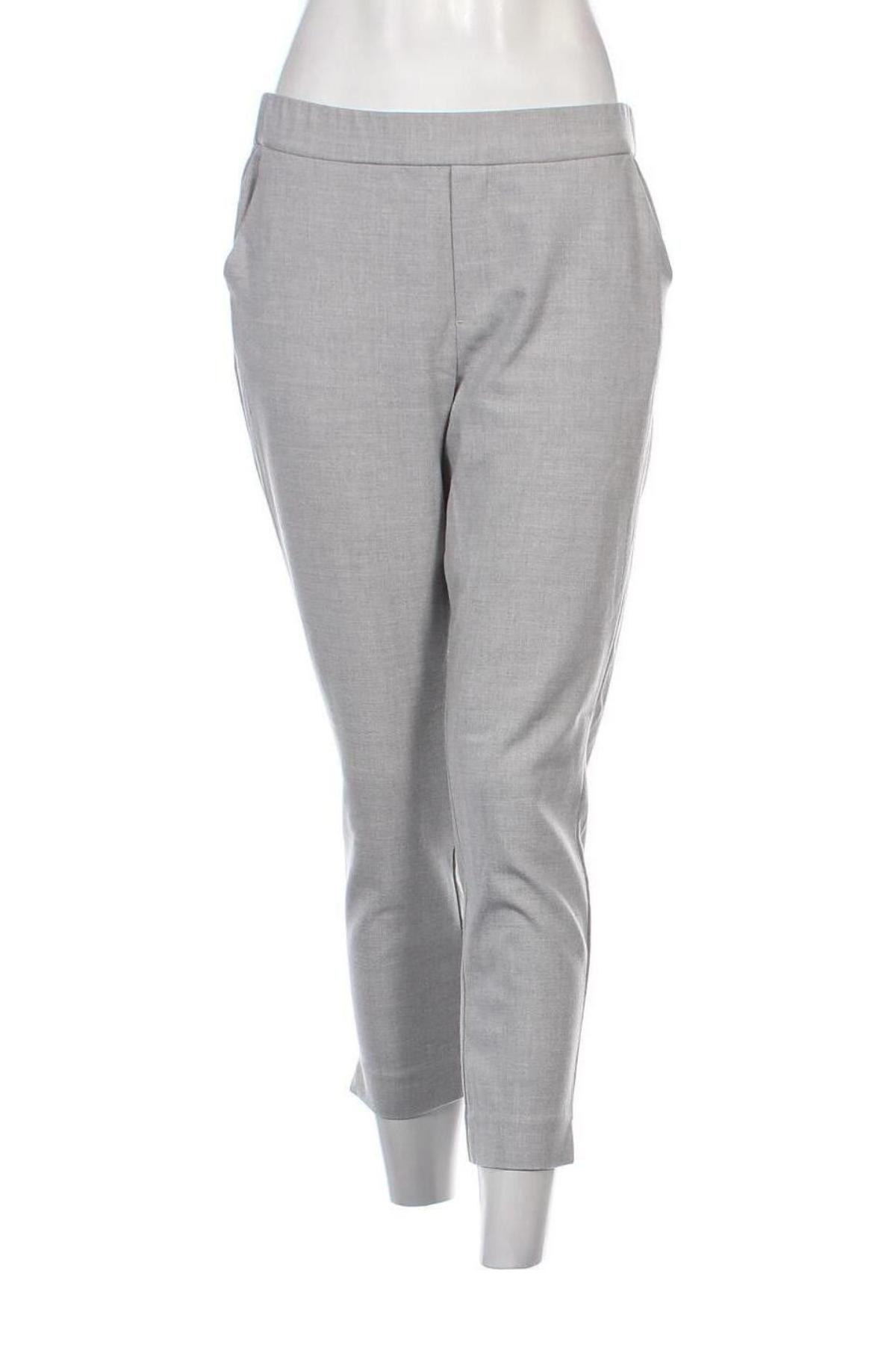 Дамски панталон Zara Trafaluc, Размер M, Цвят Сив, Цена 7,02 лв.