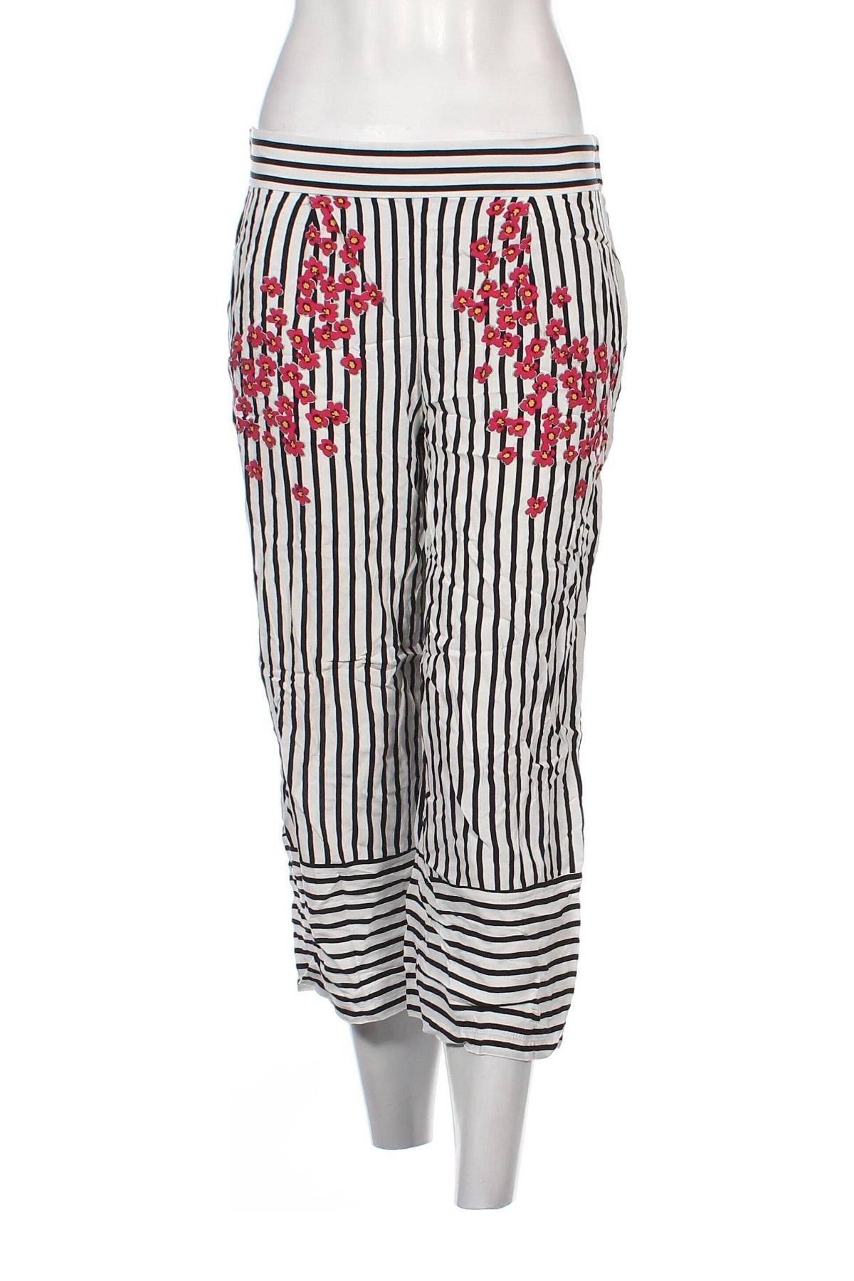 Дамски панталон Zara Trafaluc, Размер S, Цвят Многоцветен, Цена 8,91 лв.