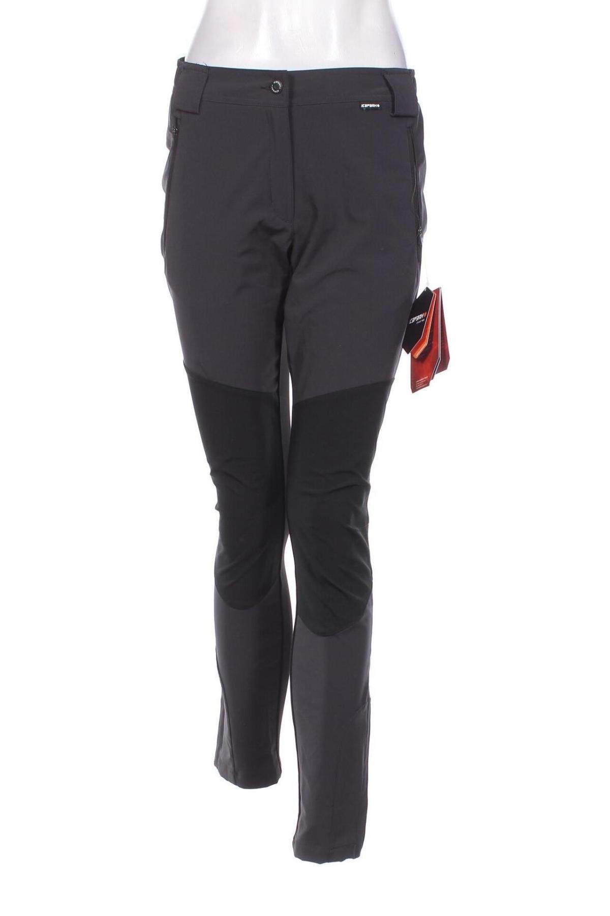 Damenhose für Wintersport Icepeak, Größe M, Farbe Grau, Preis 80,41 €