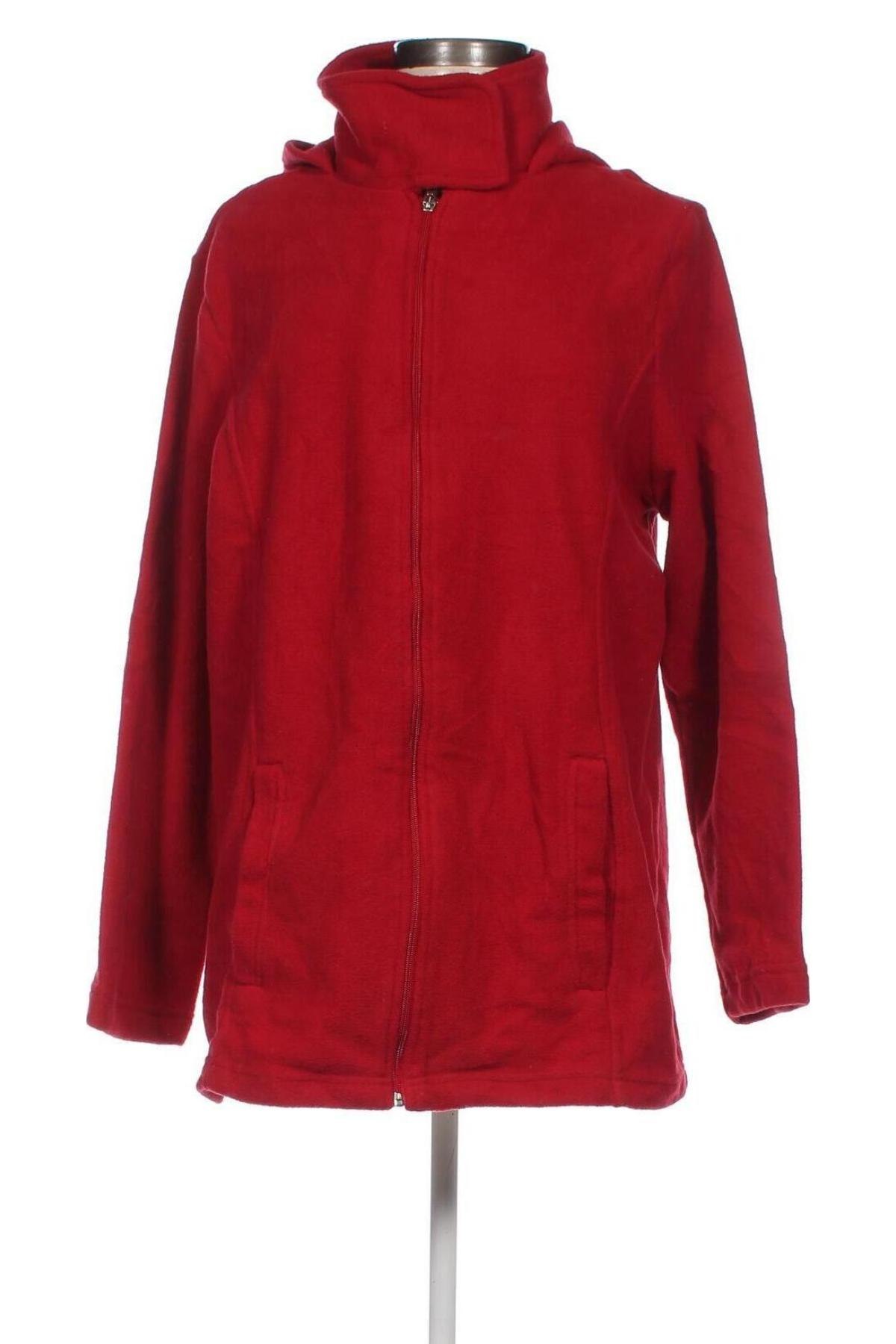 Sweatshirt polar de damă, Mărime L, Culoare Roșu, Preț 42,93 Lei