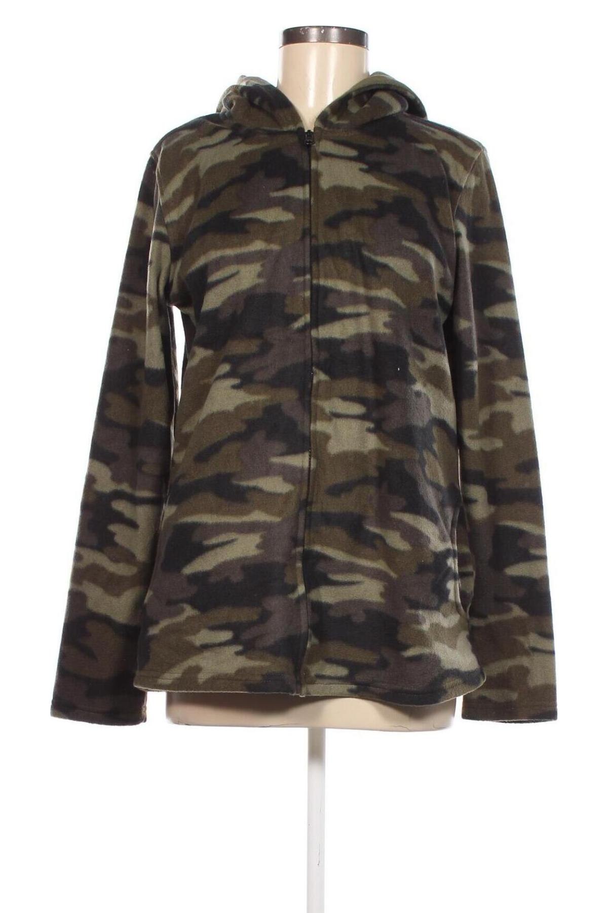 Damen Fleece Sweatshirt Janina, Größe L, Farbe Mehrfarbig, Preis 10,09 €