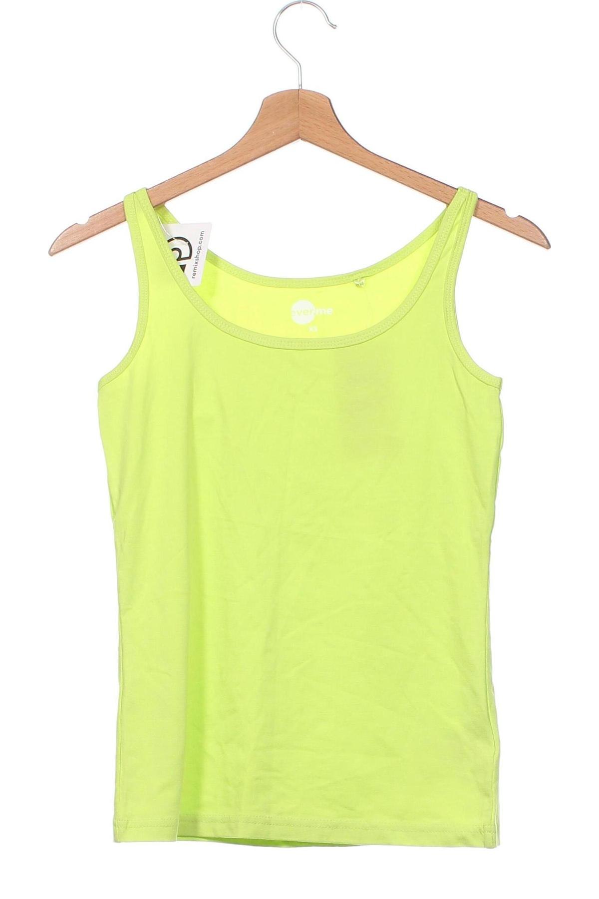 Γυναικείο αμάνικο μπλουζάκι, Μέγεθος XS, Χρώμα Πράσινο, Τιμή 6,17 €