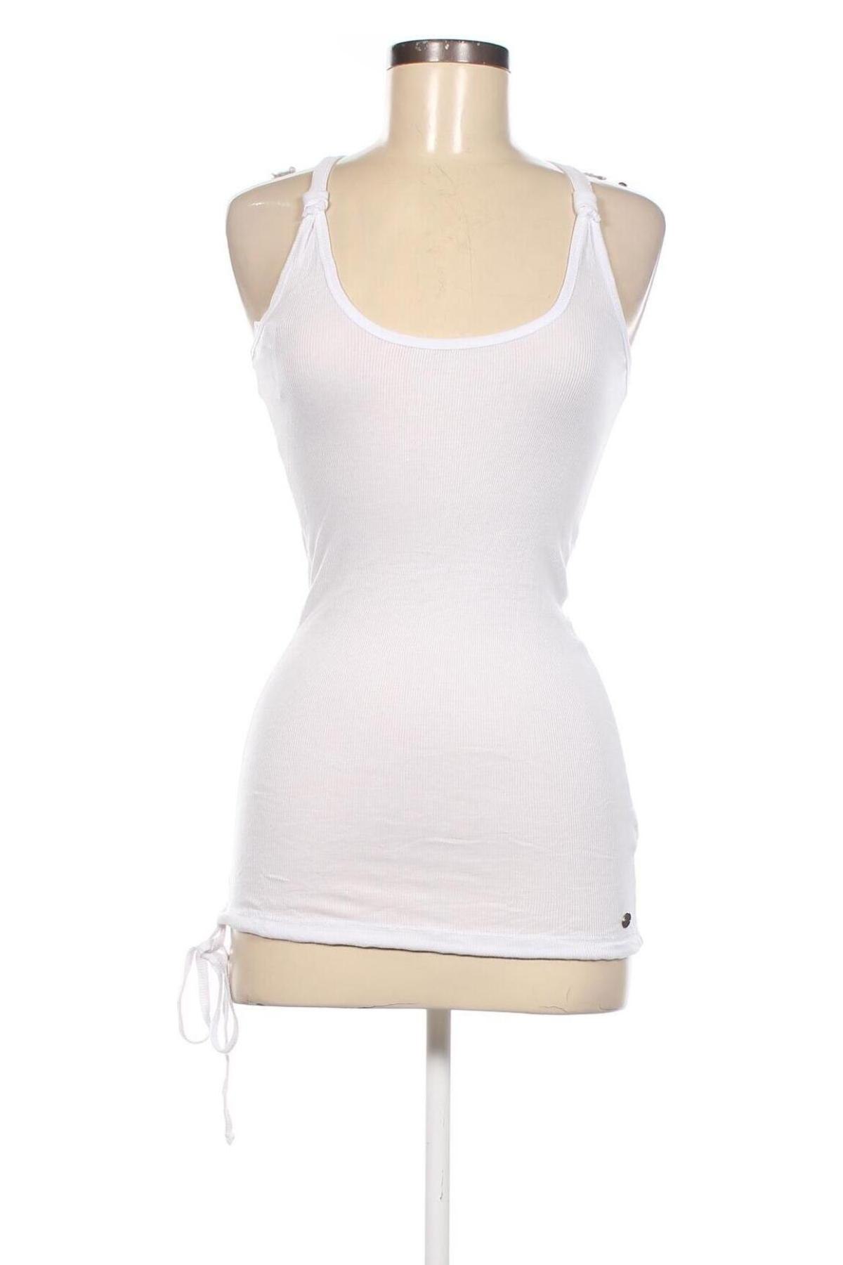 Γυναικείο αμάνικο μπλουζάκι, Μέγεθος S, Χρώμα Λευκό, Τιμή 2,01 €