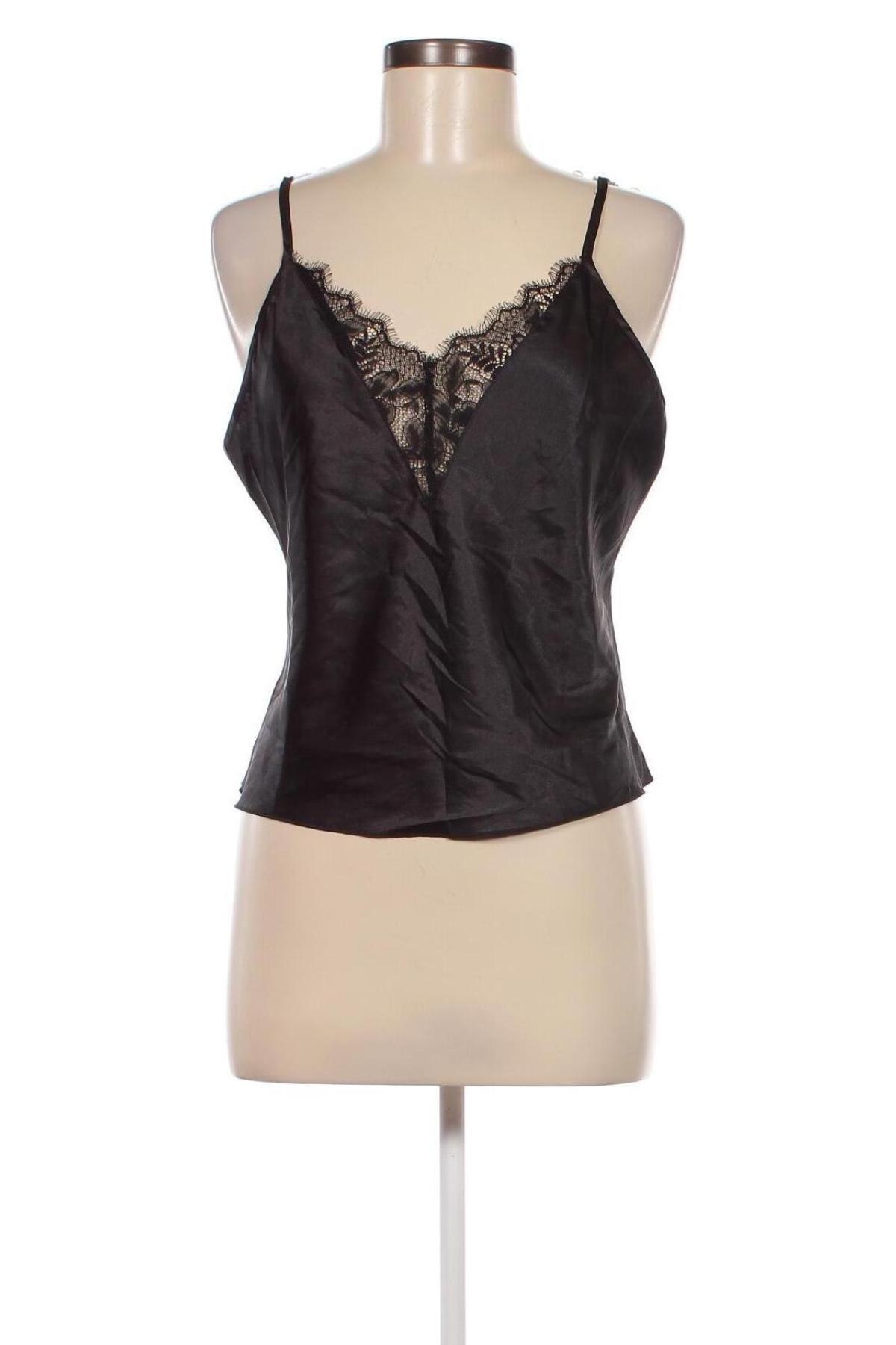 Γυναικείο αμάνικο μπλουζάκι, Μέγεθος L, Χρώμα Μαύρο, Τιμή 3,94 €