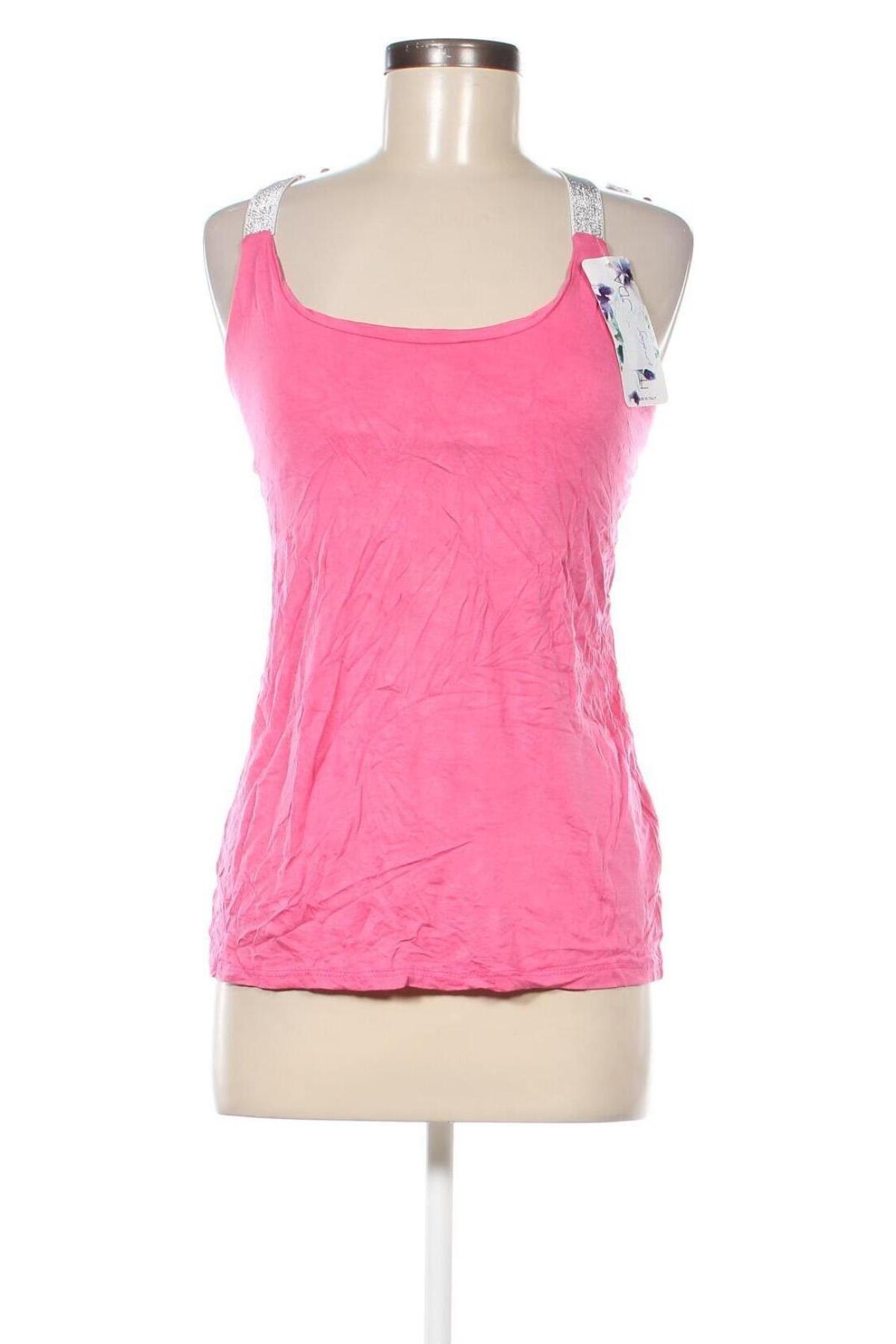Γυναικείο αμάνικο μπλουζάκι, Μέγεθος M, Χρώμα Ρόζ , Τιμή 3,90 €