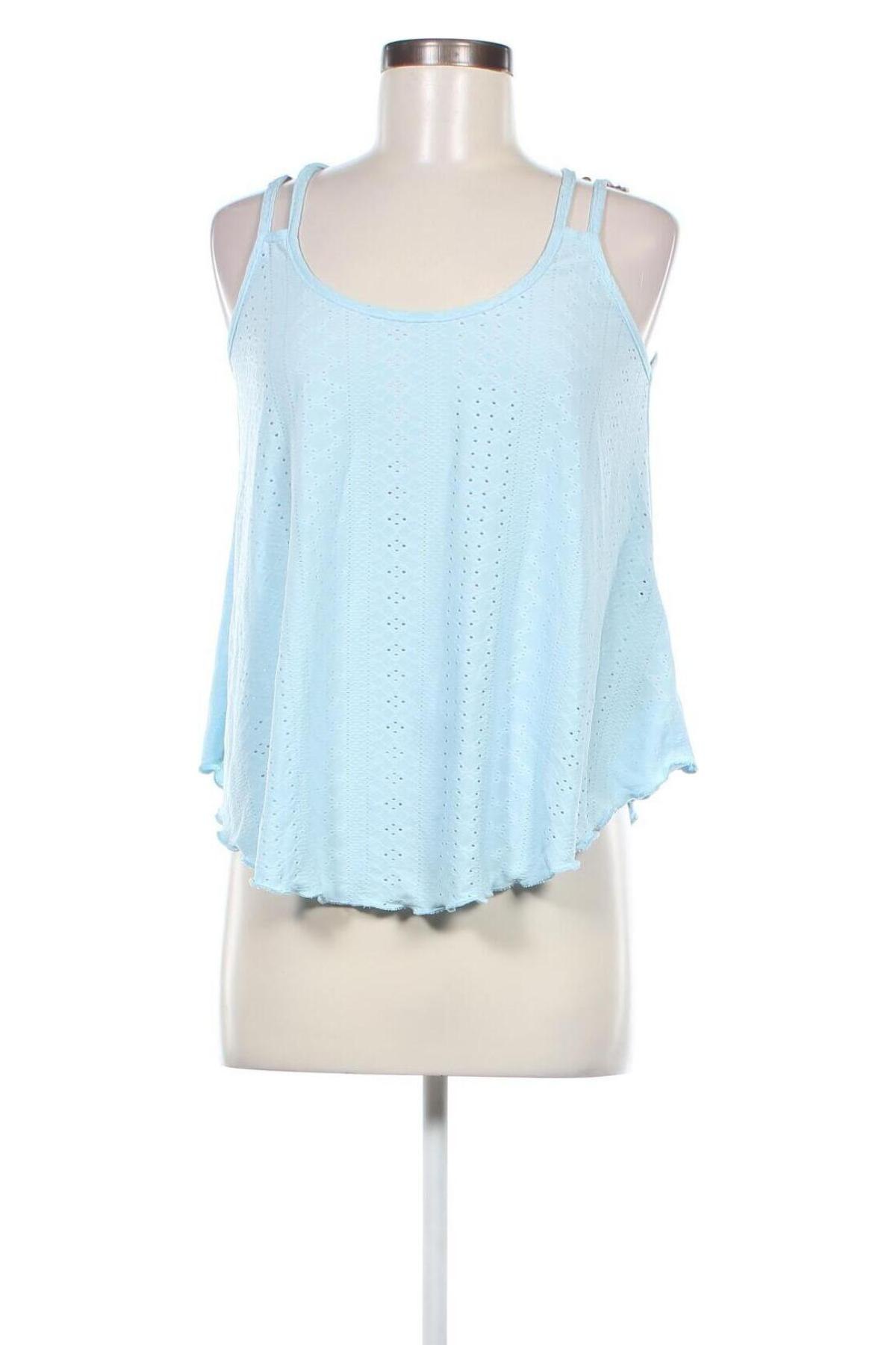 Γυναικείο αμάνικο μπλουζάκι, Μέγεθος M, Χρώμα Μπλέ, Τιμή 2,41 €