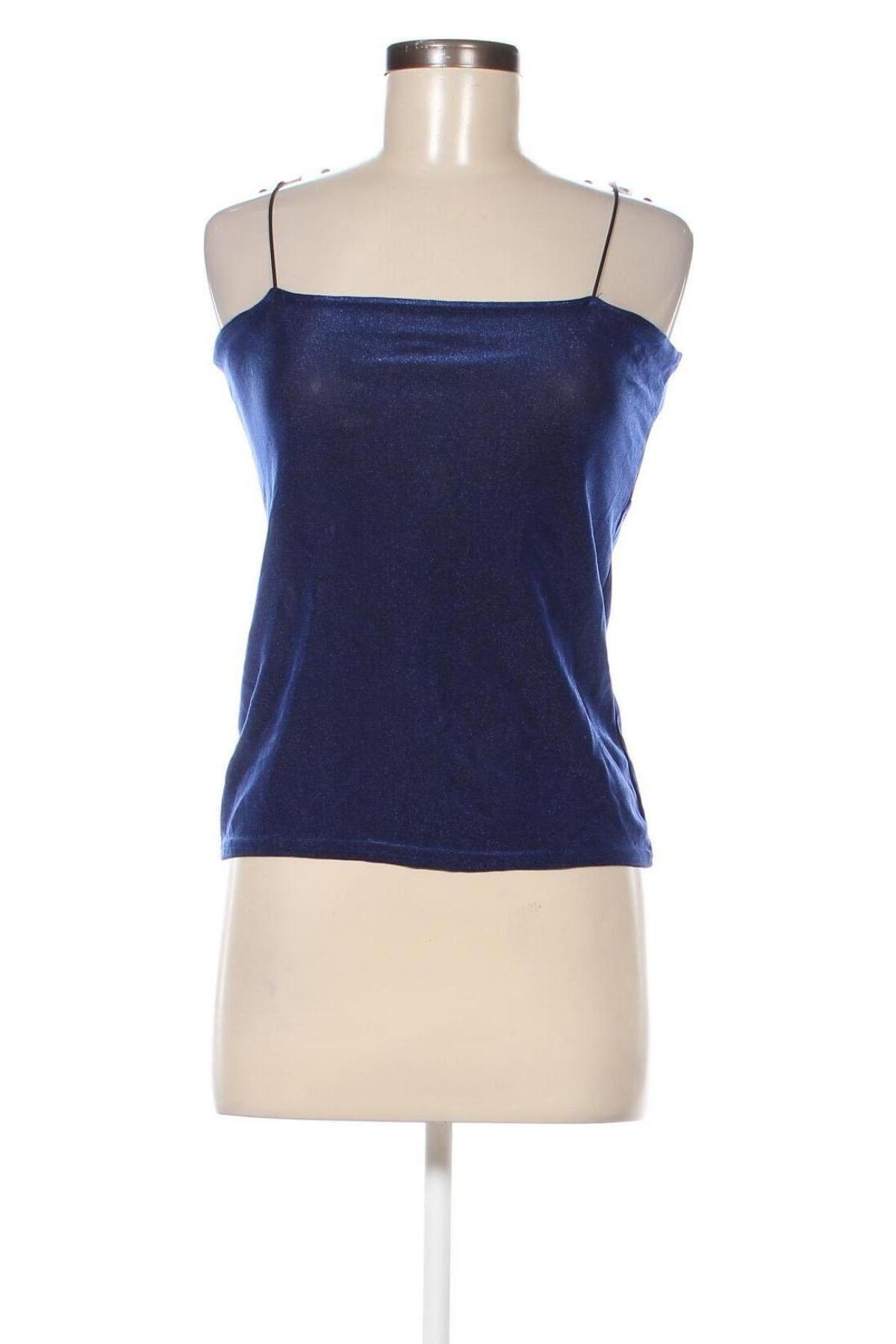 Γυναικείο αμάνικο μπλουζάκι, Μέγεθος M, Χρώμα Μπλέ, Τιμή 2,81 €