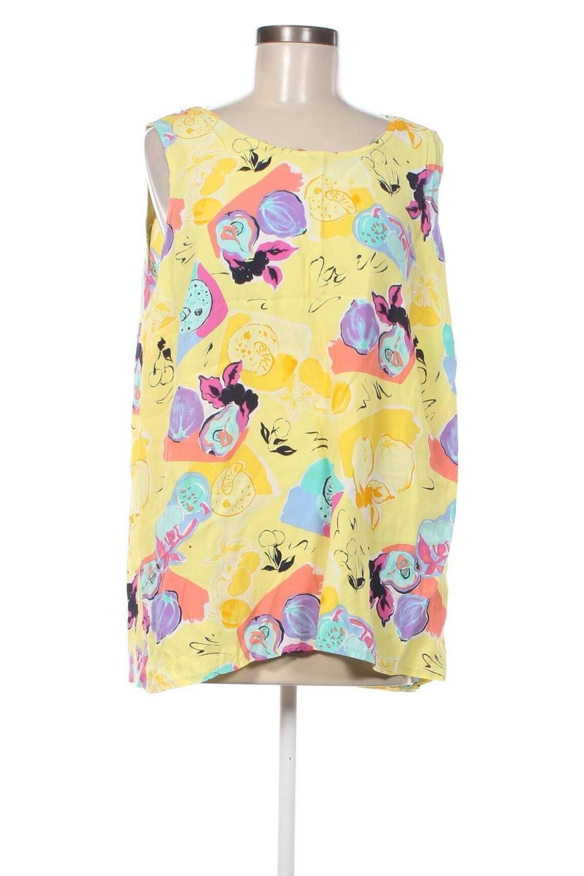 Γυναικείο αμάνικο μπλουζάκι, Μέγεθος 3XL, Χρώμα Πολύχρωμο, Τιμή 12,63 €