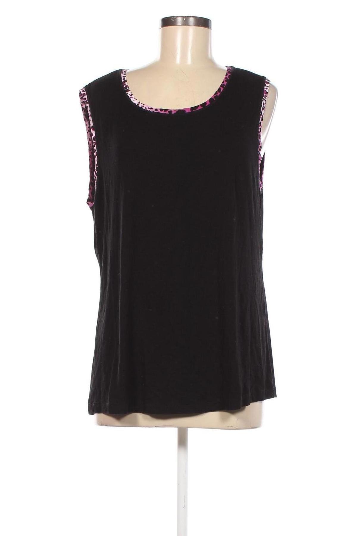 Γυναικείο αμάνικο μπλουζάκι, Μέγεθος XXL, Χρώμα Μαύρο, Τιμή 4,18 €