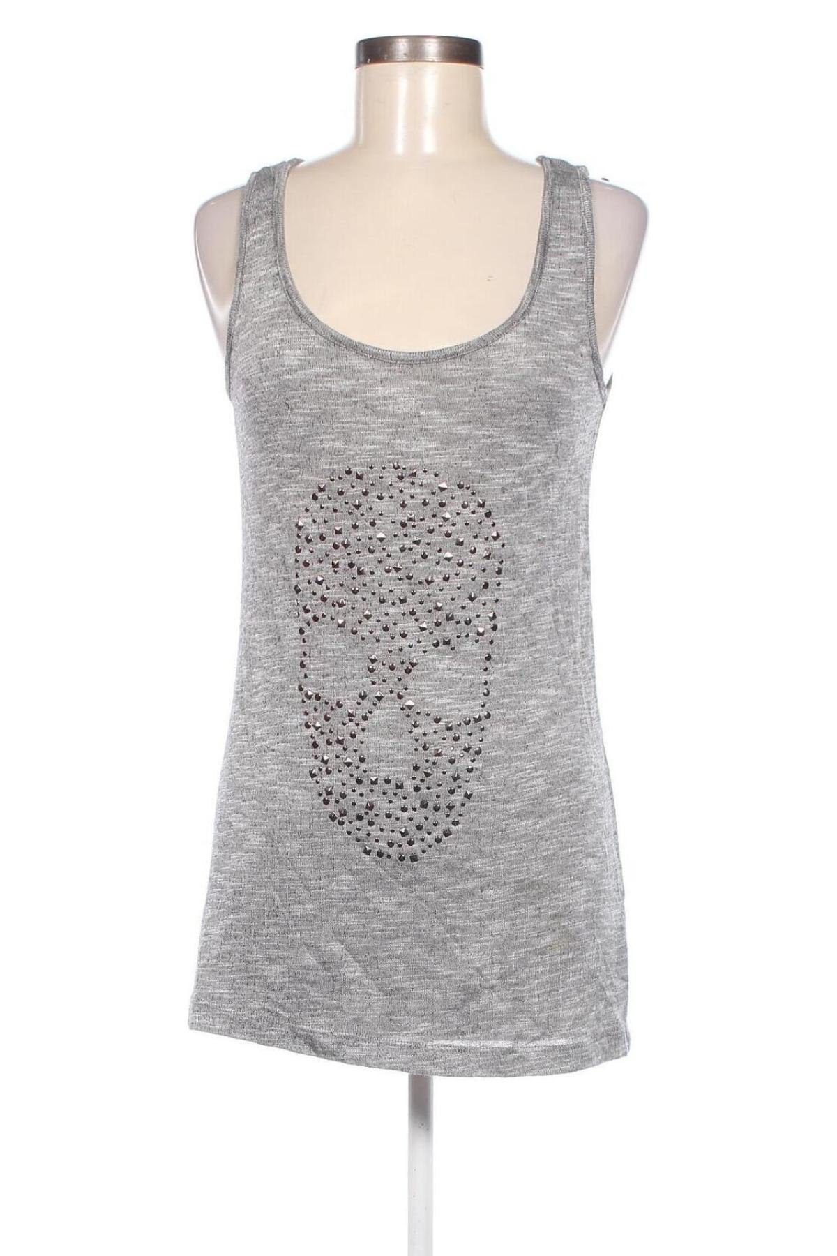 Γυναικείο αμάνικο μπλουζάκι, Μέγεθος M, Χρώμα Γκρί, Τιμή 2,01 €