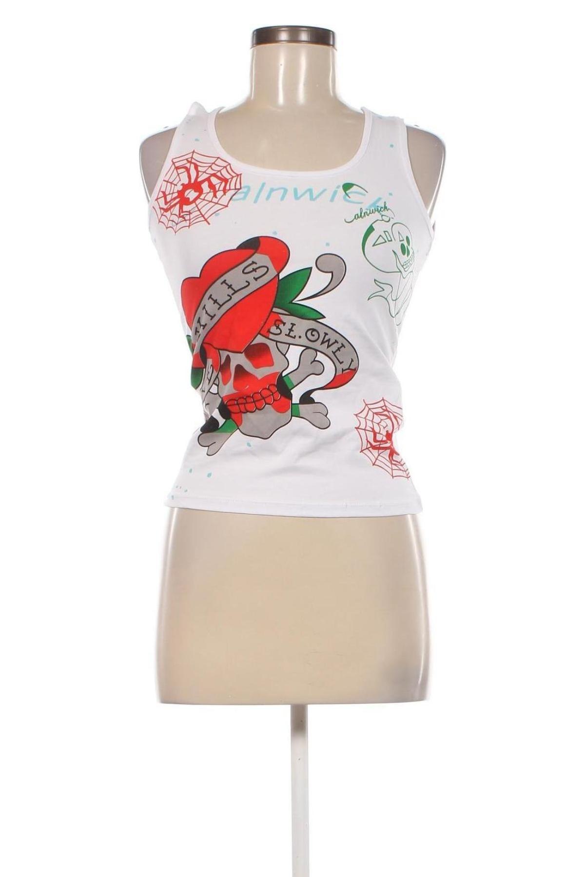 Γυναικείο αμάνικο μπλουζάκι, Μέγεθος S, Χρώμα Λευκό, Τιμή 3,79 €
