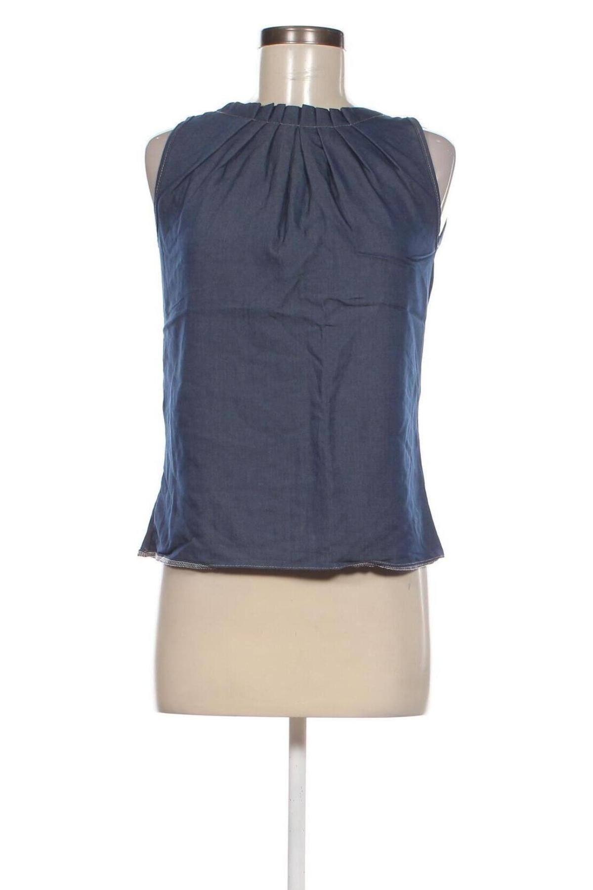 Γυναικείο αμάνικο μπλουζάκι, Μέγεθος XS, Χρώμα Μπλέ, Τιμή 8,00 €