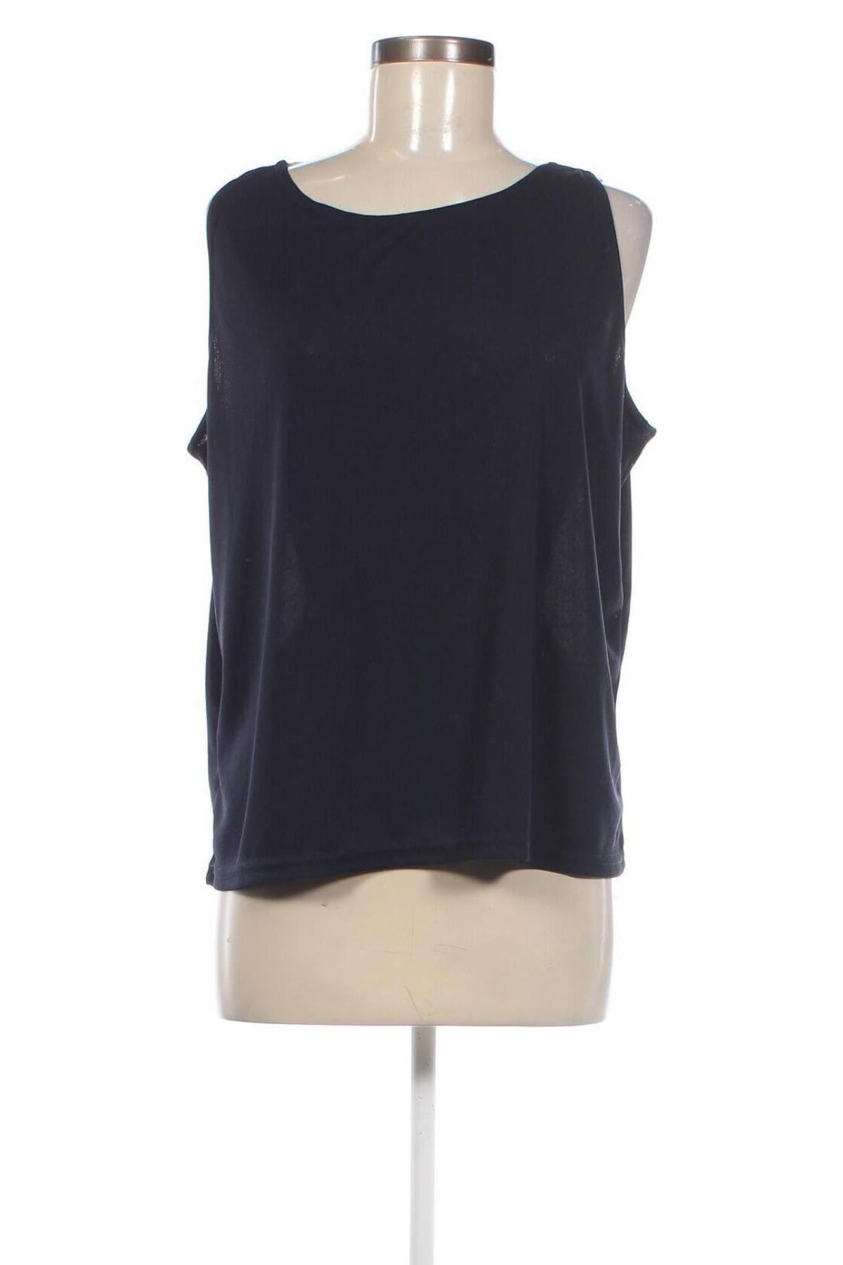 Γυναικείο αμάνικο μπλουζάκι, Μέγεθος L, Χρώμα Μπλέ, Τιμή 4,00 €