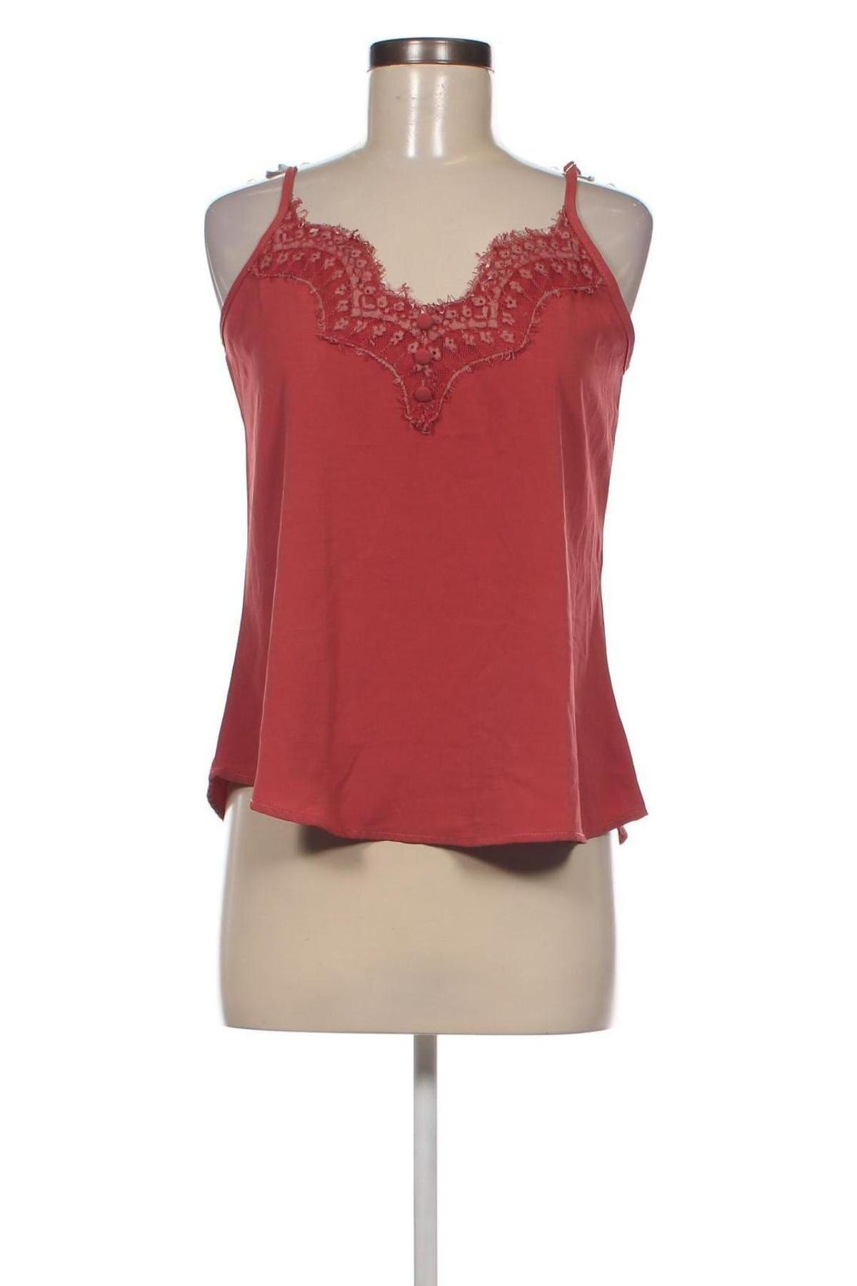 Γυναικείο αμάνικο μπλουζάκι, Μέγεθος S, Χρώμα Ρόζ , Τιμή 2,89 €