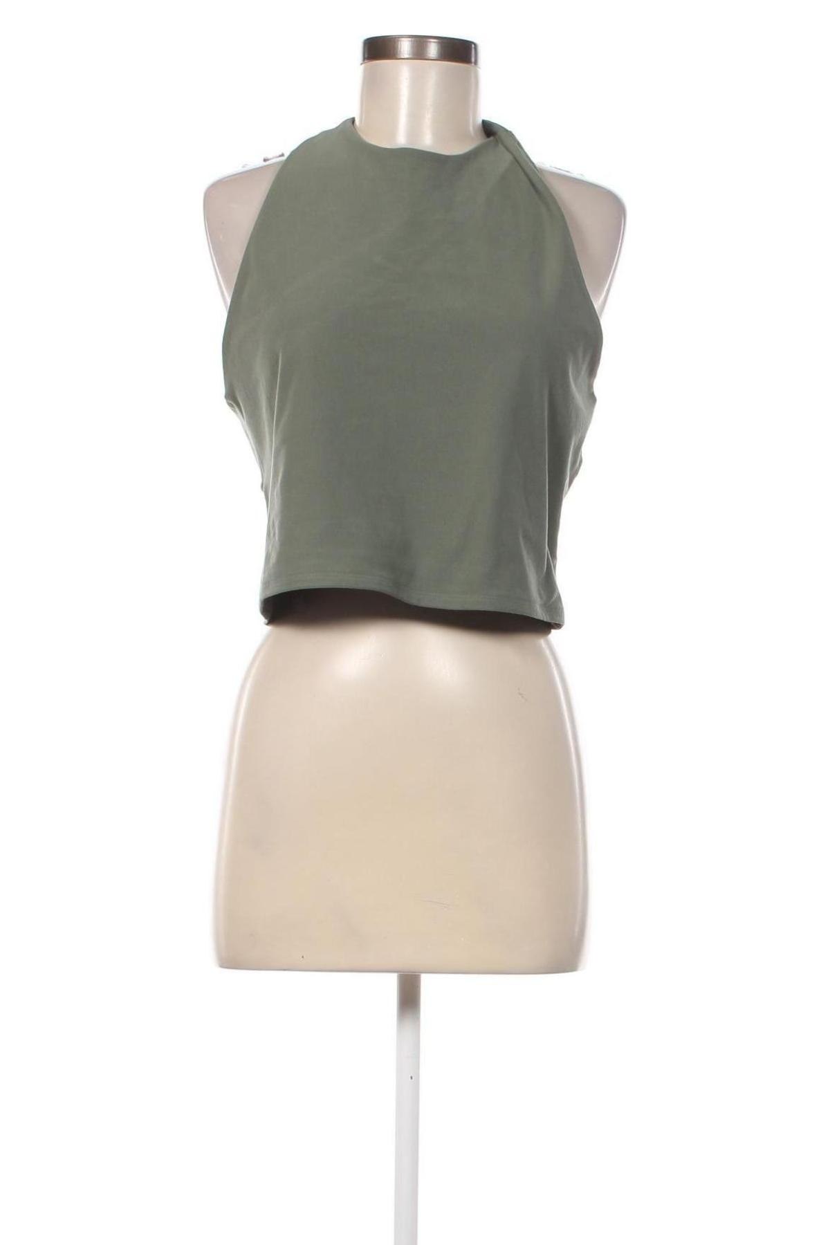 Γυναικείο αμάνικο μπλουζάκι Abercrombie & Fitch, Μέγεθος XL, Χρώμα Πράσινο, Τιμή 7,87 €